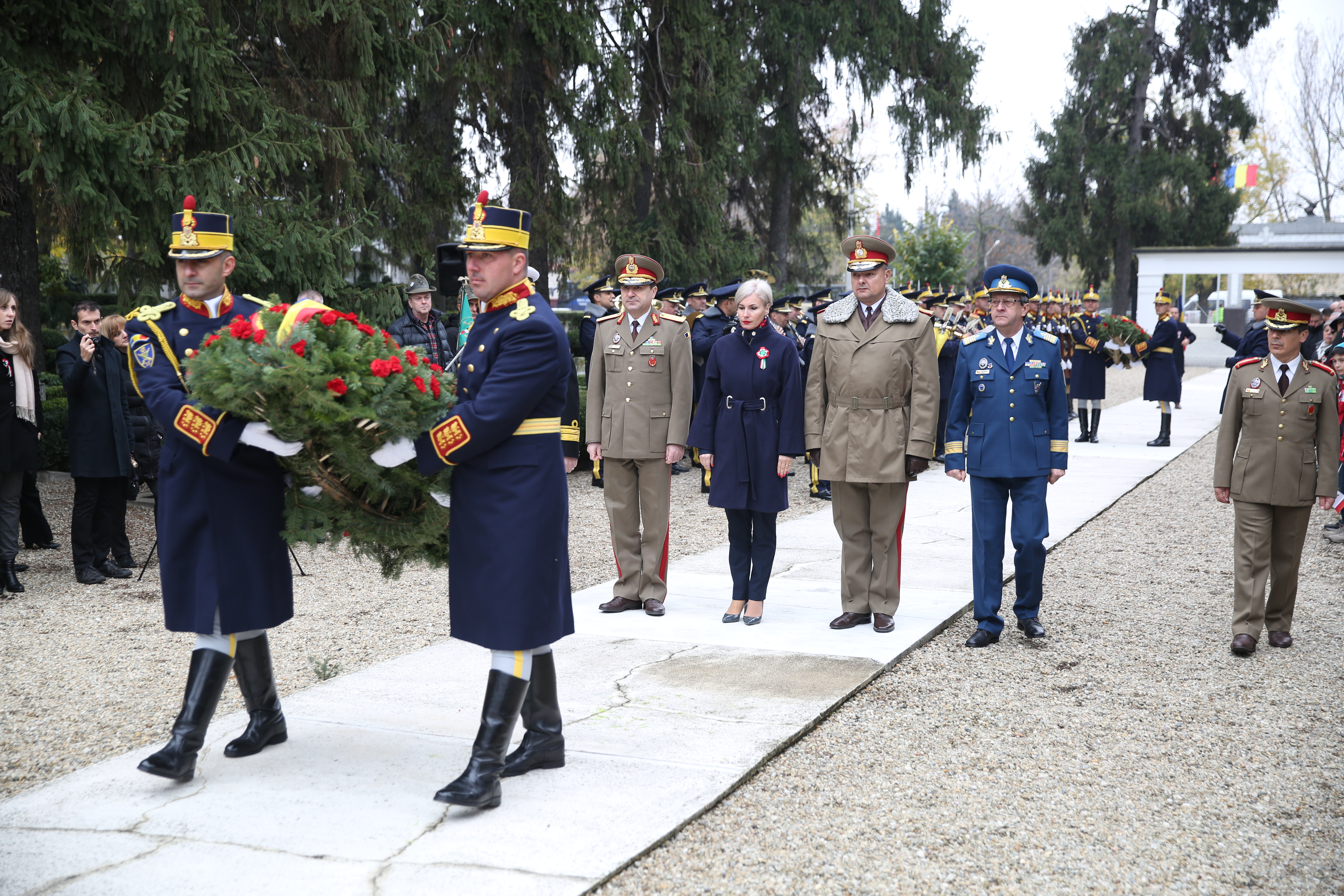 Ziua Forțelor Armate ale Republicii Italiene, depuneri de coroane la Cimitirul Italian - 04 noiembrie 2016 Armed Forces Day of the Republic of Italy, wreaths laying ceremony at the Italian Cemetery -
