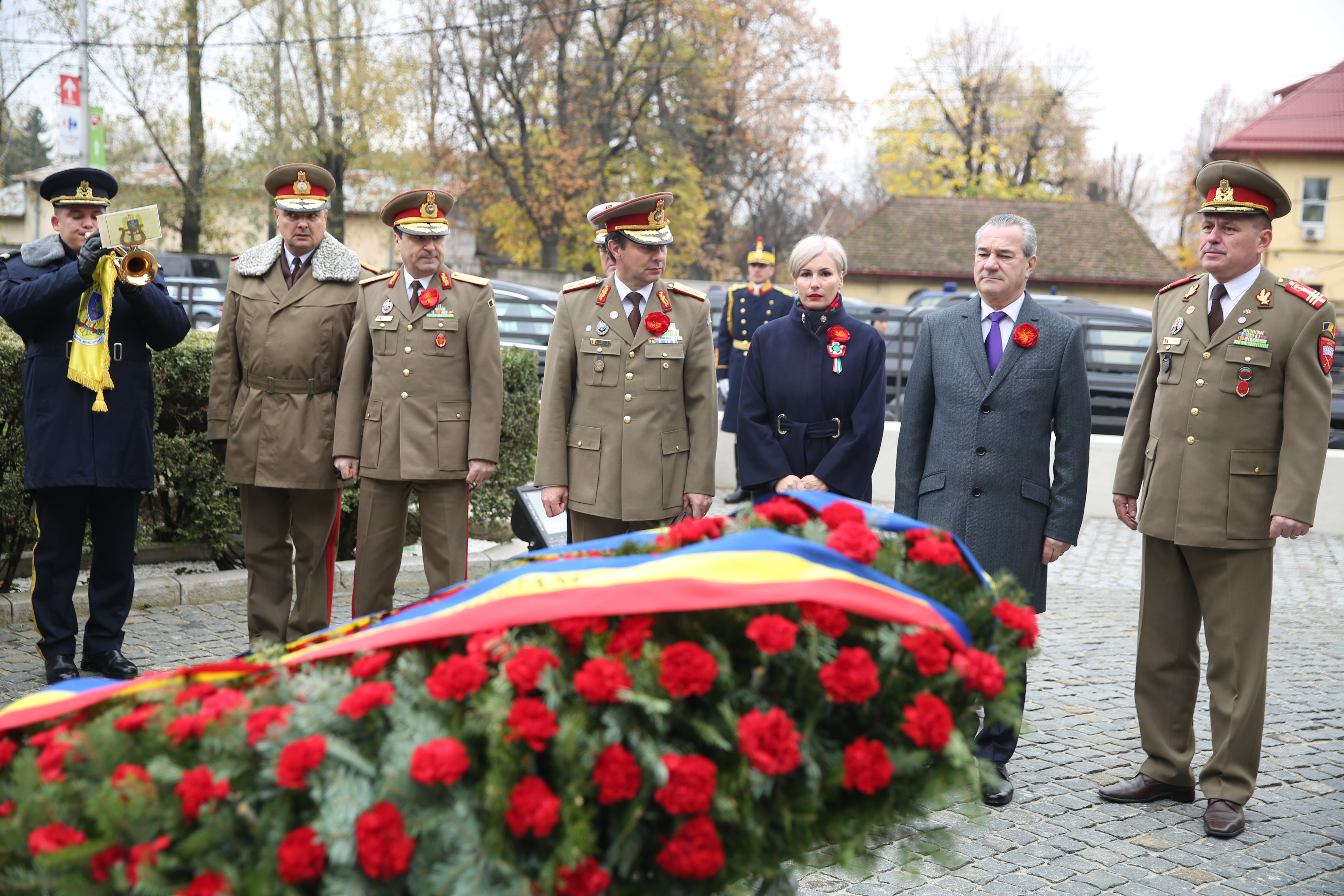Ziua Forțelor Armate ale Republicii Italiene, depuneri de coroane la Cimitirul Italian - 04 noiembrie 2016  'Armed Forces Day of the Republic of Italy, wreaths laying ceremony at the Italian Cemetery - November 4, 2016'