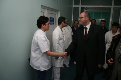 VIZITA LA MILITARII RANITI IN TEATRELE DE OPERATII