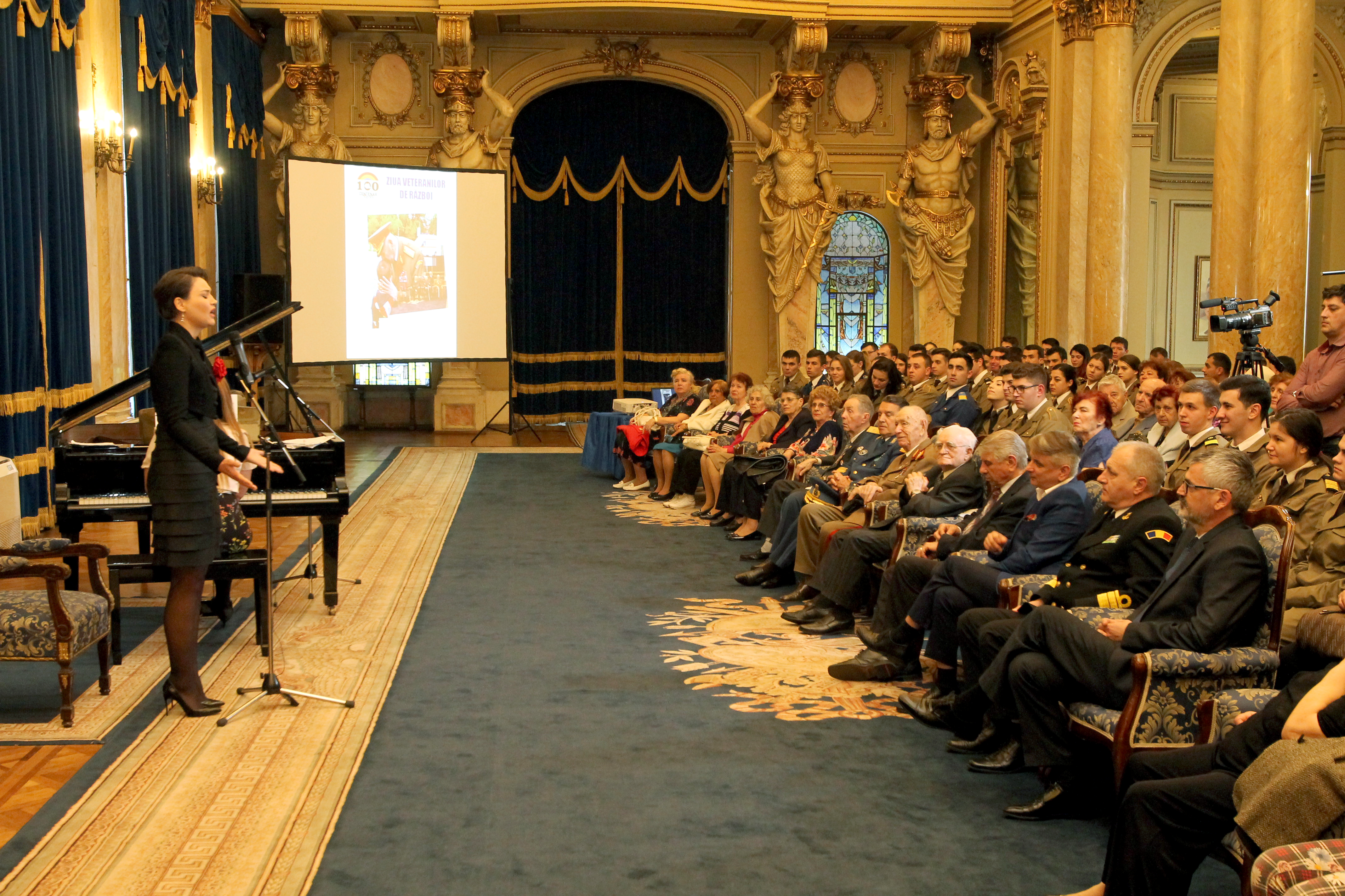 Spectacolul de poezie şi muzică 'Pianul cu poeme', Palatul Cercului Militar Național - 26 aprilie 2017