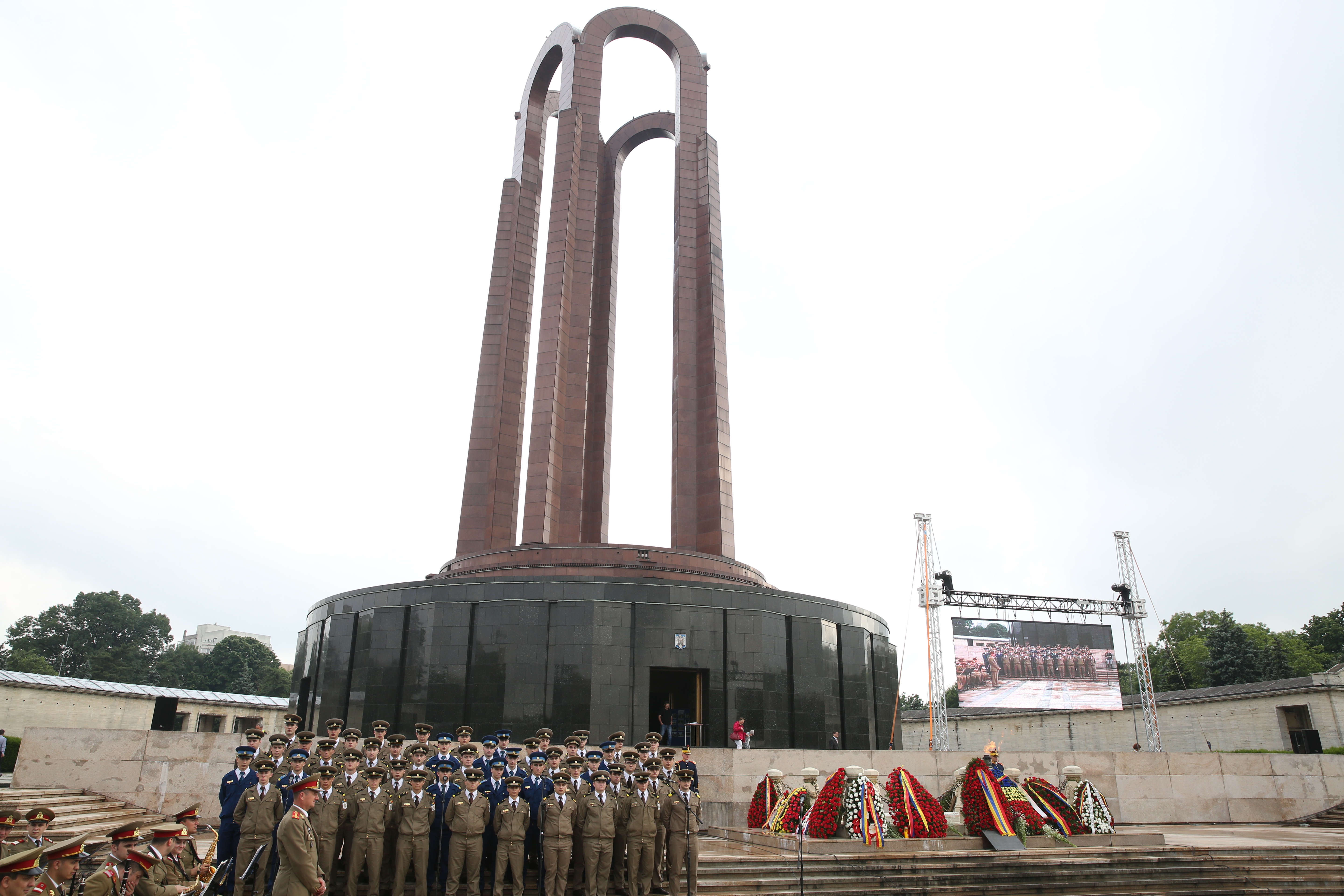 Activitatea de 'Rostire solemnă a numelor eroilor căzuți în Primul Război Mondial' - 25 mai 2017, Mormântul Ostaşului Necunoscut din Parcul Carol I