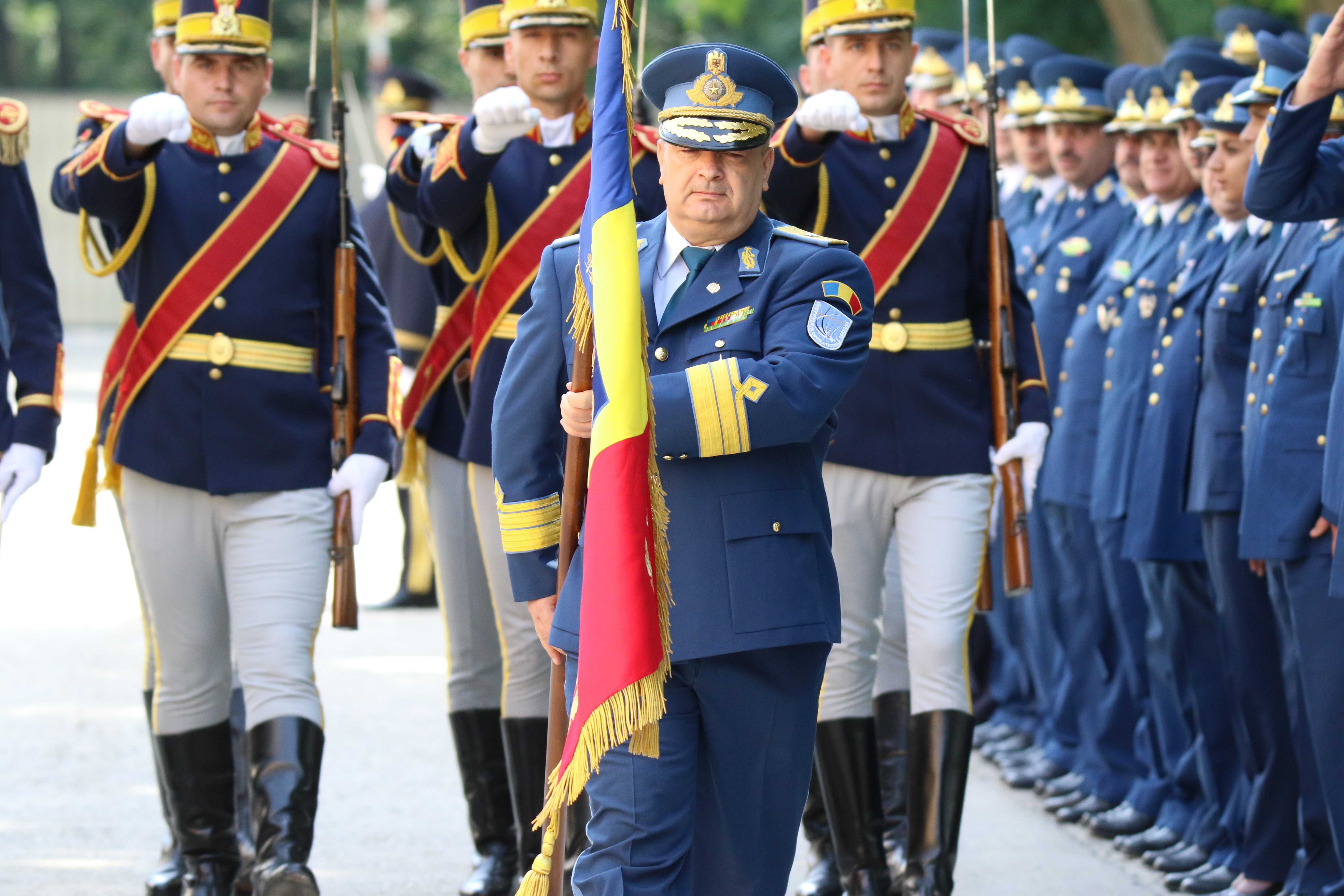 Festivitatea de acordare a Drapelului de lupta la Componenta Operationala Aeriana din 30.05.2018