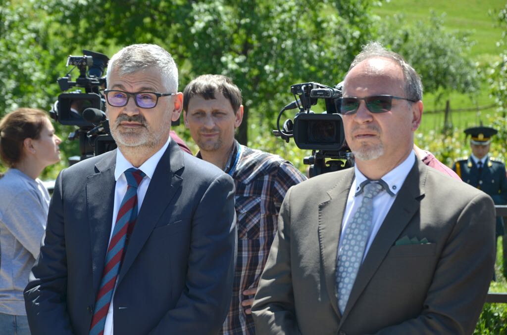 Inaugurarea Cimitirului de Onoare Românesc de la Tabăra, Republica Moldova - 17 mai 2018