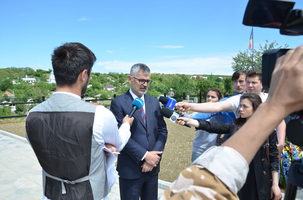 Inaugurarea Cimitirului de Onoare Românesc de la Tabăra, Republica Moldova - 17 mai 2018