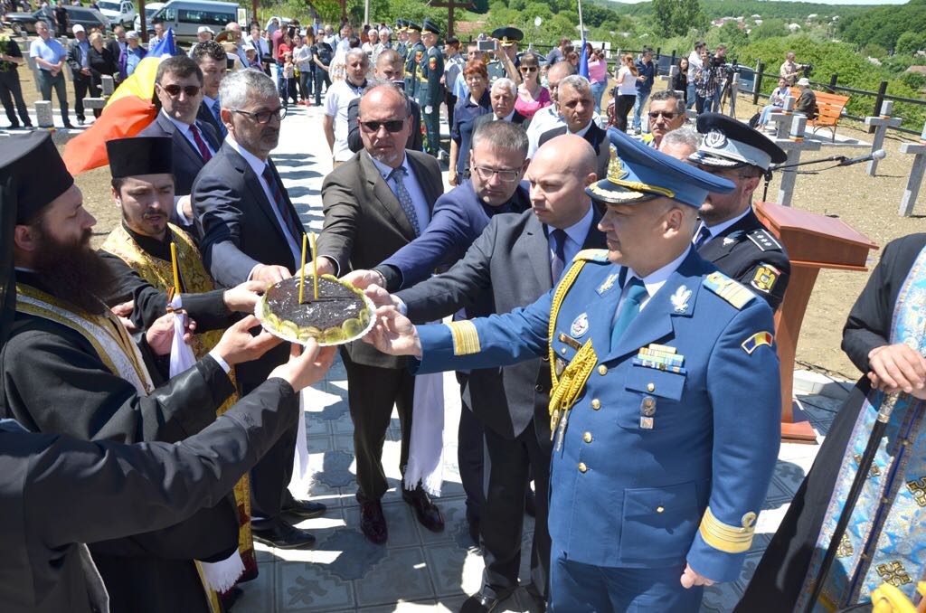 Inaugurarea Cimitirului de Onoare Românesc de la Tabăra, Republica Moldova - 17 mai 2018