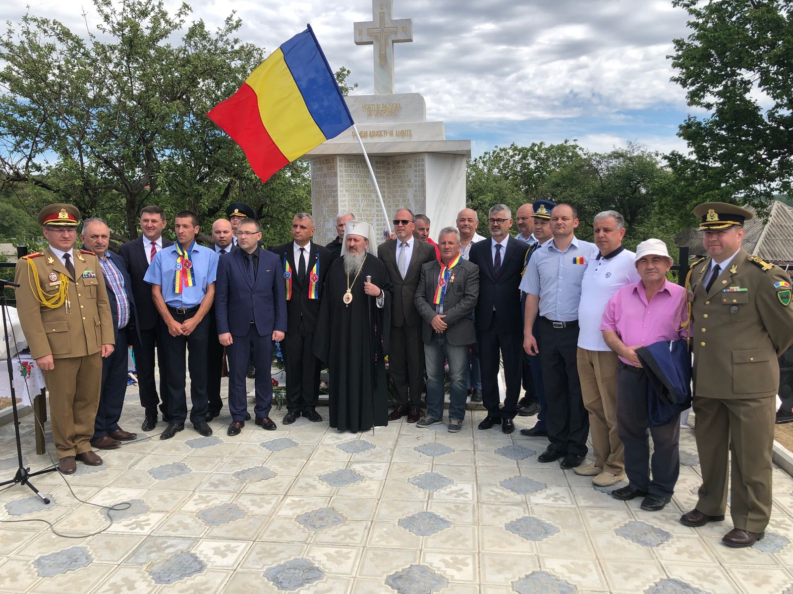 Inaugurarea Cimitirului de Onoare Românesc de la Tabăra, Republica Moldova - 17 mai 2018