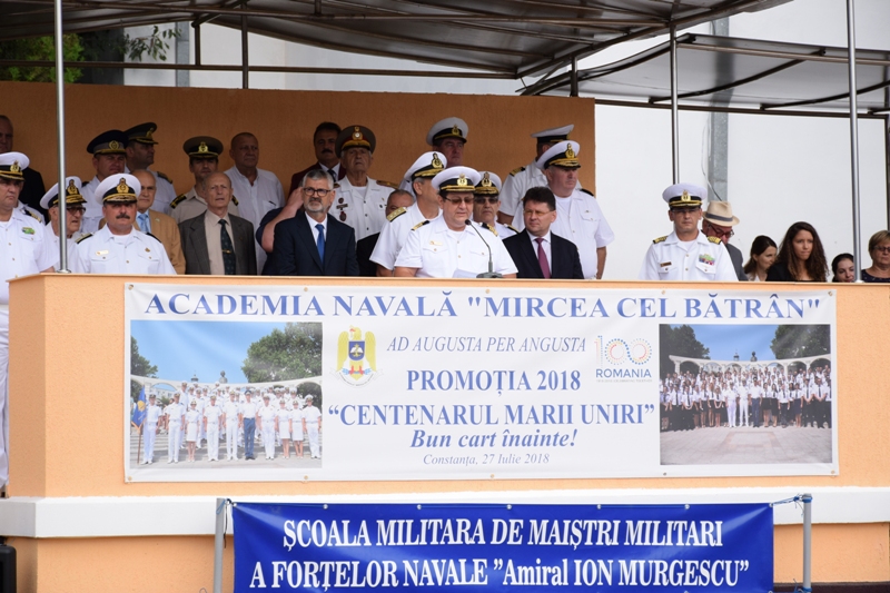 Festivitatea de absolvire a Promoției 2018 'Centenarul Marii Uniri', Academia Navală 'Mircea cel Bătrân'- 27 iulie 2017