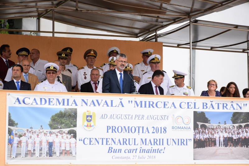 Festivitatea de absolvire a Promoției 2018 'Centenarul Marii Uniri', Academia Navală 'Mircea cel Bătrân'- 27 iulie 2017