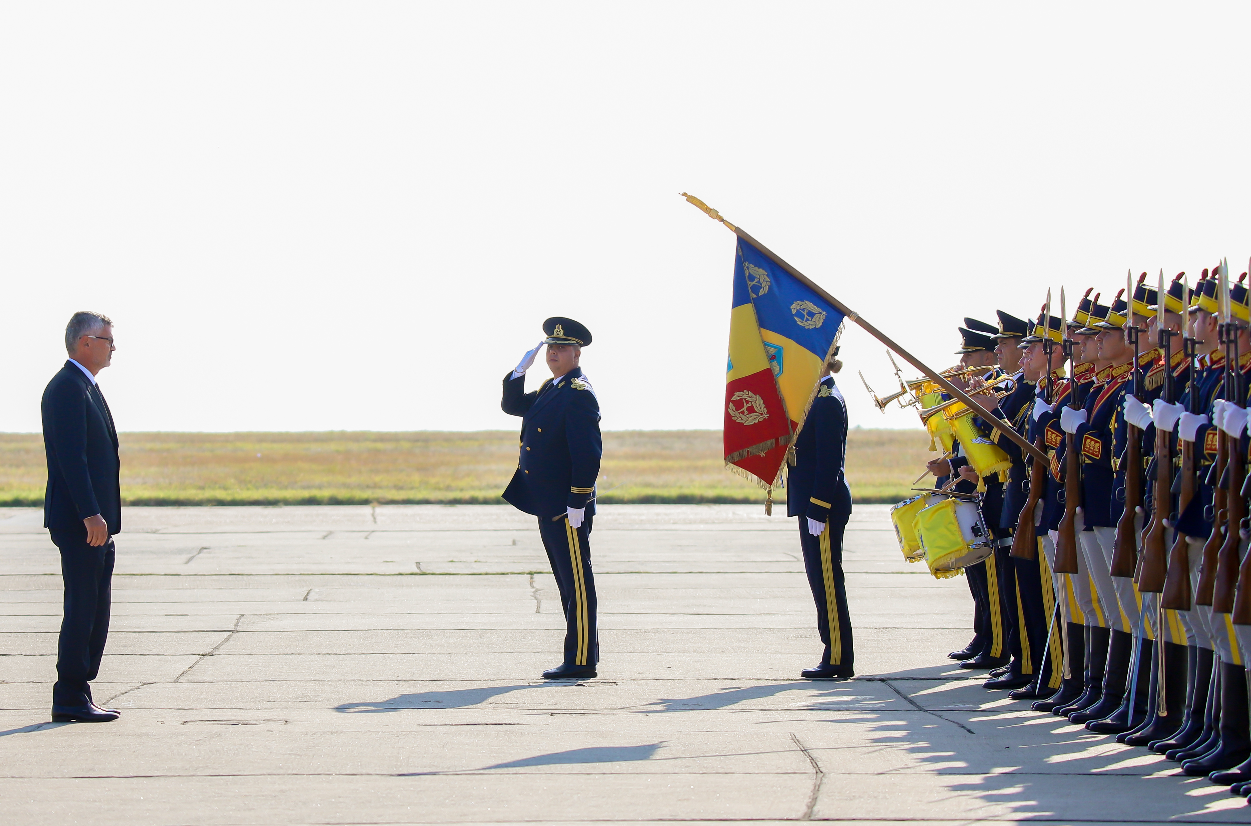 Ceremonia de certificare a Detașamentului Forțelor Aeriene Canadiene aflat în misiune în România-13.09.2018