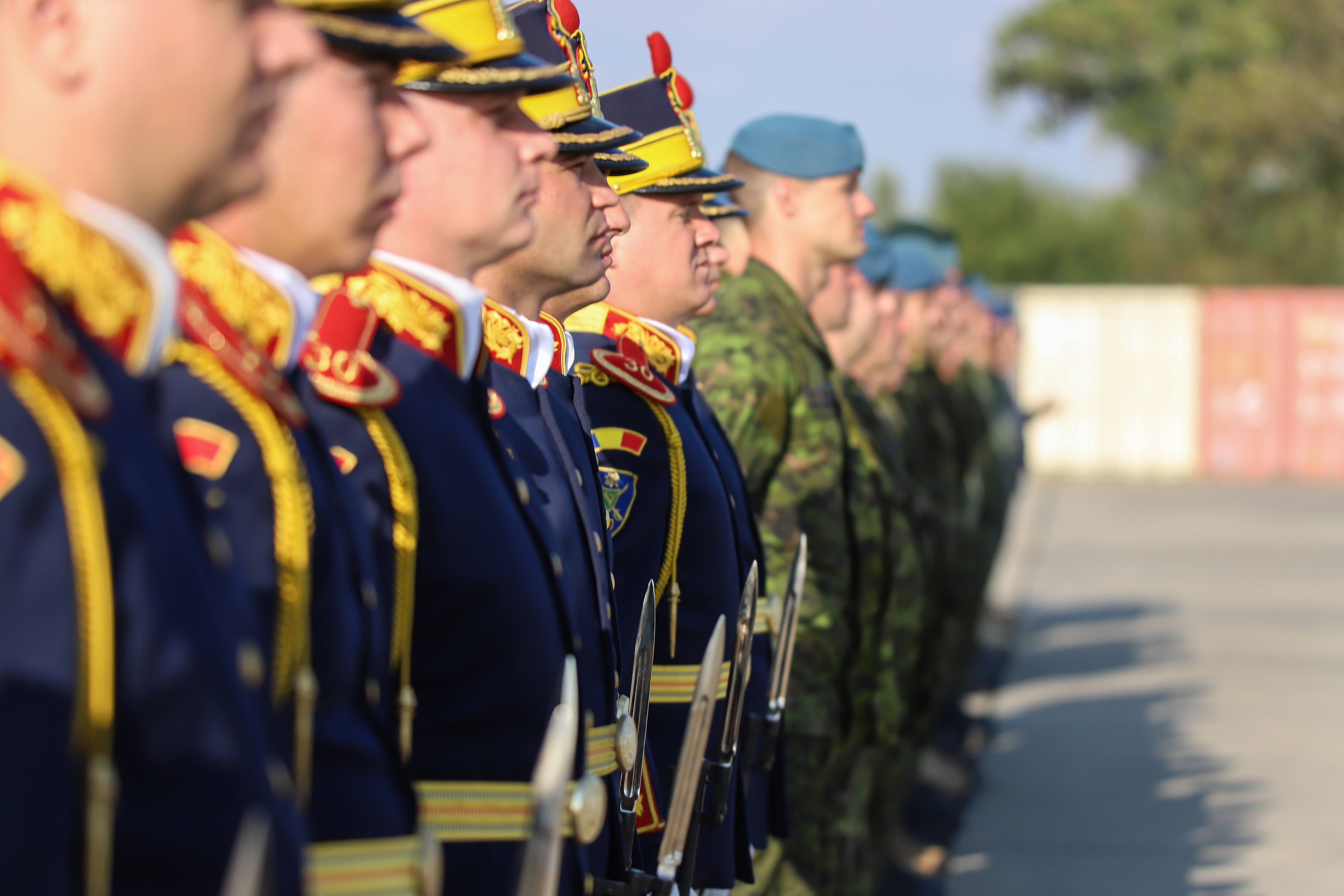 Ceremonia de certificare a Detașamentului Forțelor Aeriene Canadiene aflat în misiune în România-13.09.2018