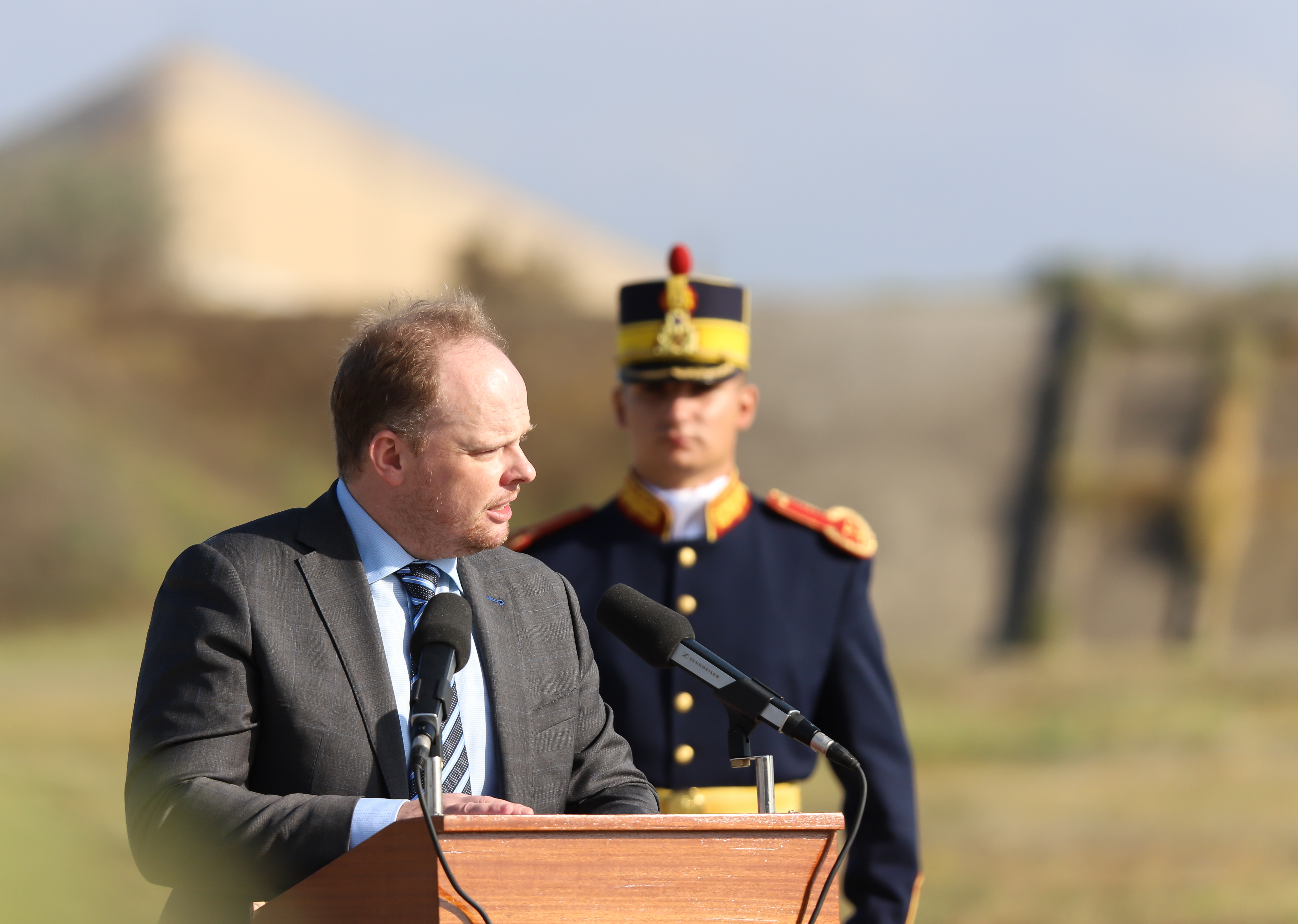 Ceremonia de certificare a Detașamentului Forțelor Aeriene Canadiene aflat în misiune în România-13.09.2018