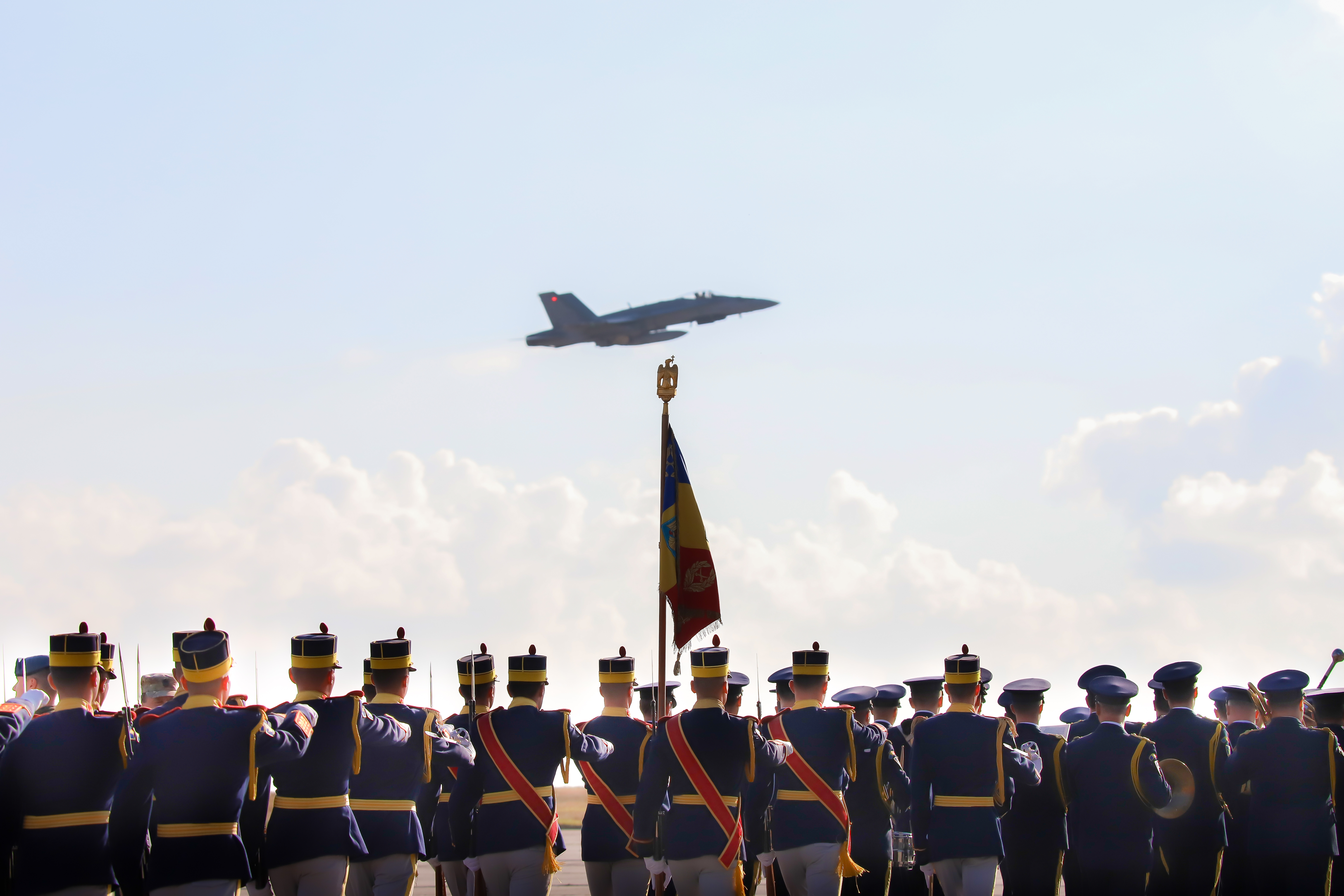 Ceremonia de certificare a Detașamentului Forțelor Aeriene Canadiene aflat în misiune în România-13.09.2018