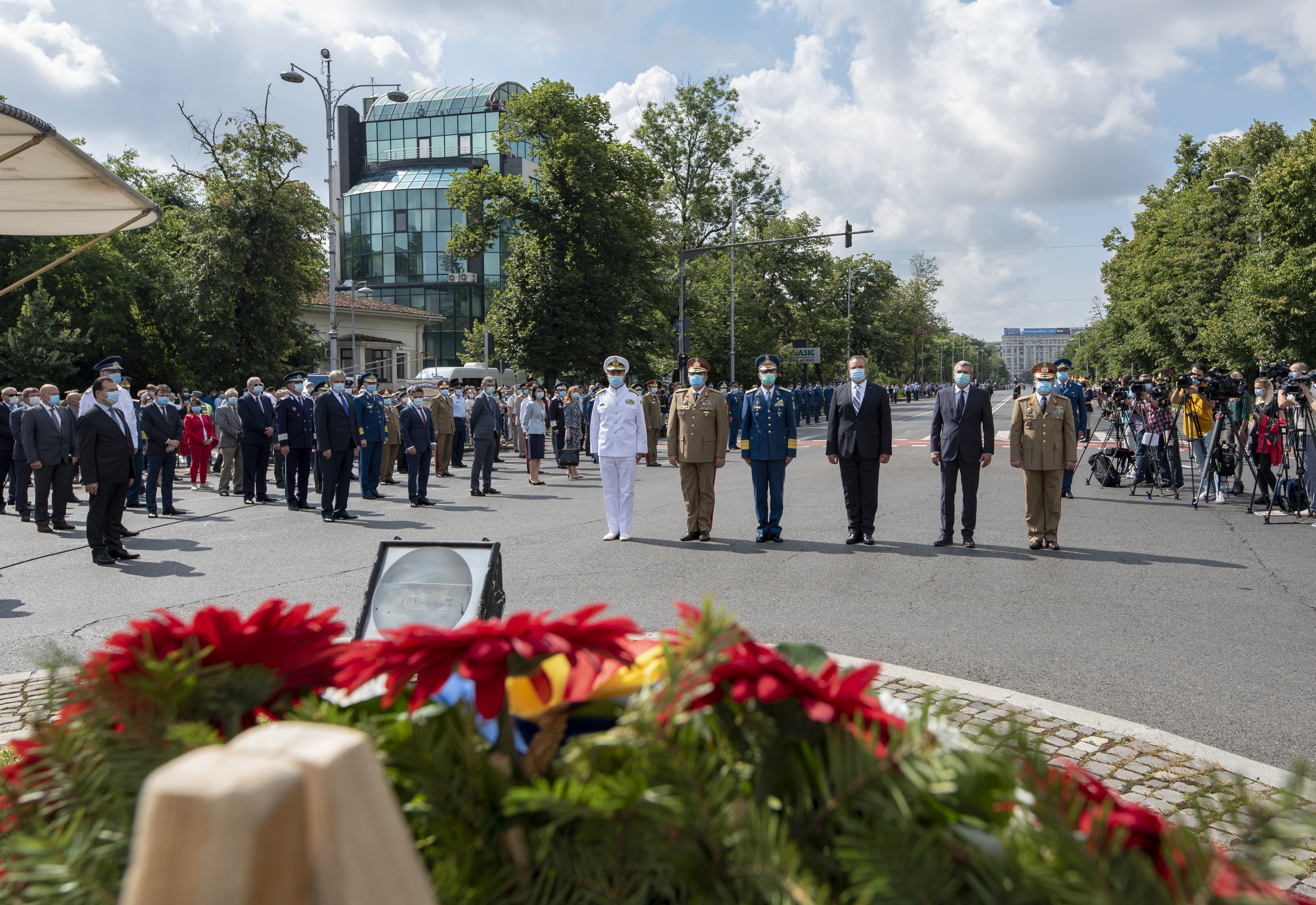 Participarea la ceremonia militară prilejuită de ziua aviației române și a forțelor aeriene - 20 Iul. 2020