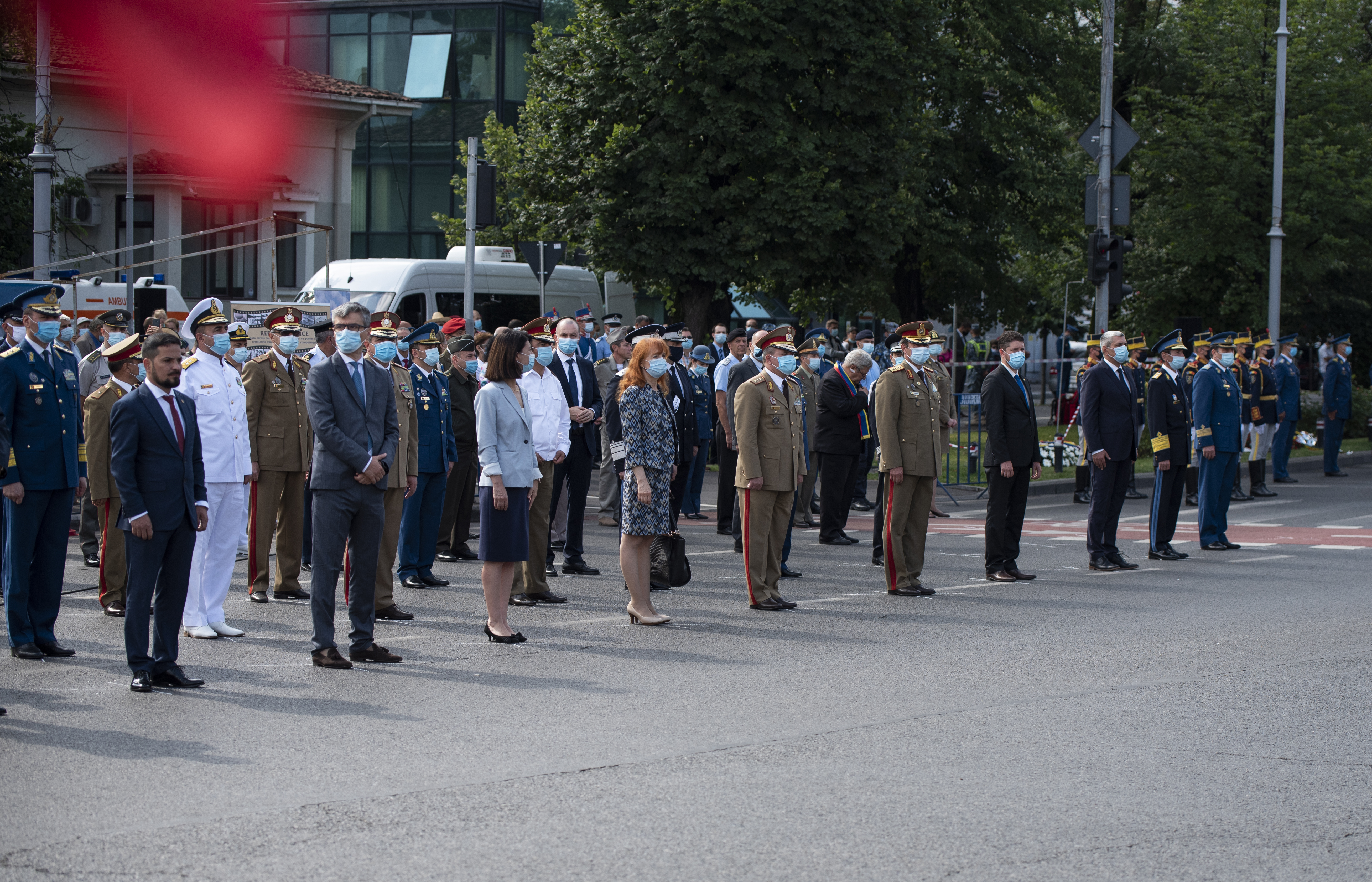 Participarea la ceremonia militară prilejuită de ziua aviației române și a forțelor aeriene - 20 Iul. 2020