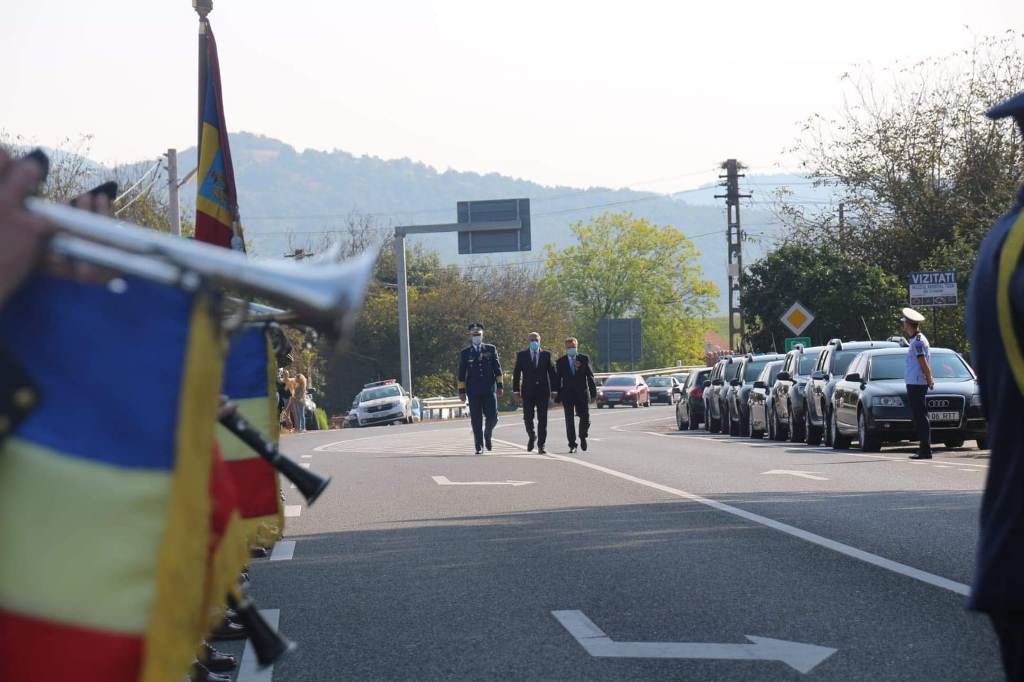 Ceremonia publică organizată în memoria lui Avram Iancu, Țebea, 13 Sept. 2020