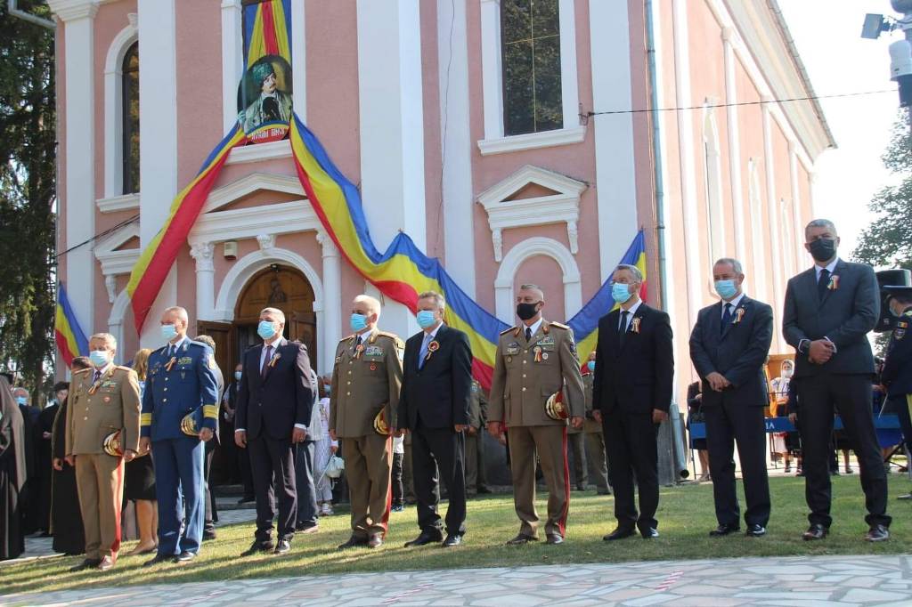 Ceremonia publică organizată în memoria lui Avram Iancu, Țebea, 13 Sept.2020