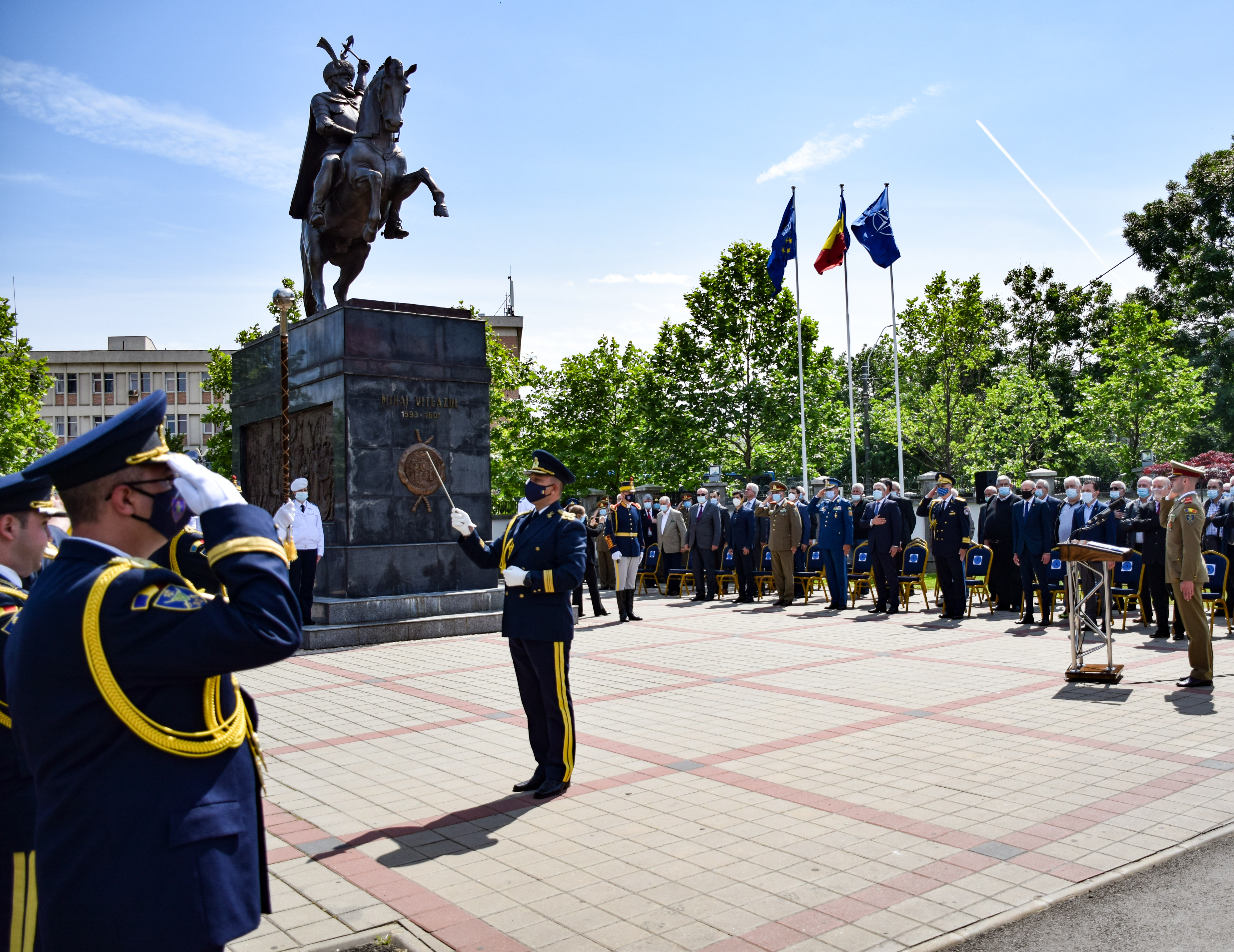 Ceremonial militar și religios dedicat Zilei naționale Mihai Viteazul, Bucureşti, 27 Mai 2021