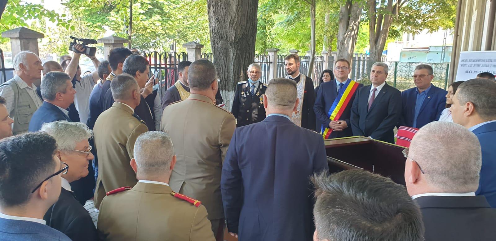 Inaugurarea sediului Asociației militarilor veterani şi veteranilor cu dizabilități, loc. Călăraşi, 10 iunie 2021