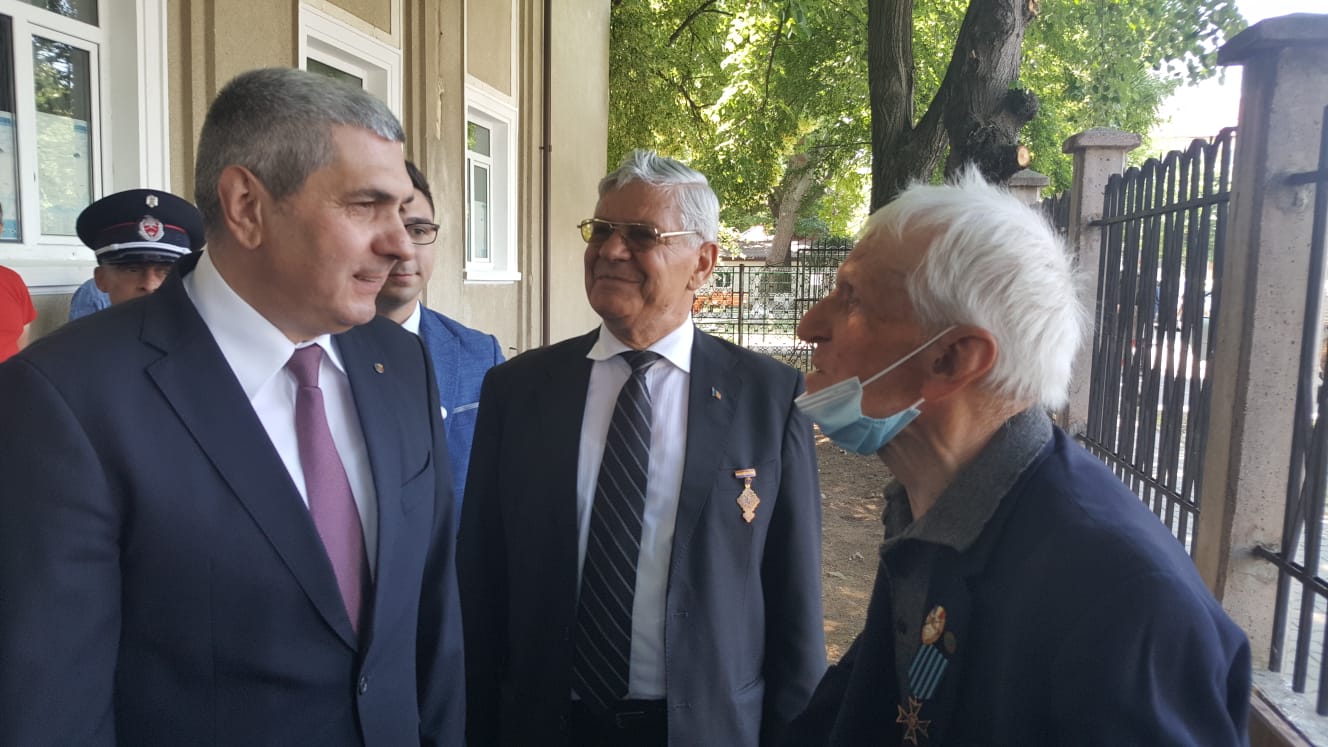 Inaugurarea sediului Asociației militarilor veterani şi veteranilor cu dizabilități, loc. Călăraşi, 10 iunie 2021