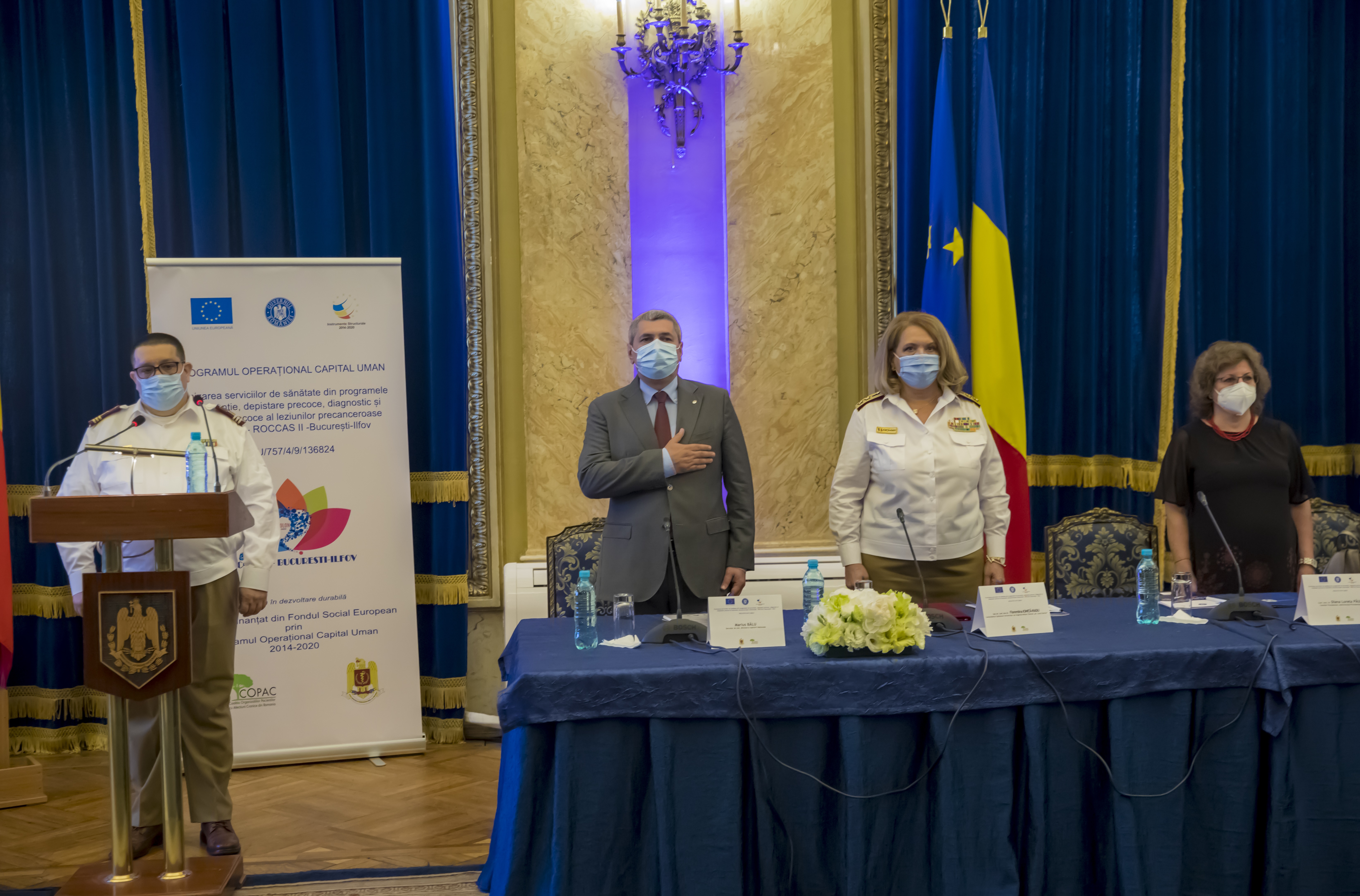 Inaugurare proiect de screening pentru cancerul colorectal ROCCAS II, 24 Iulie 2021