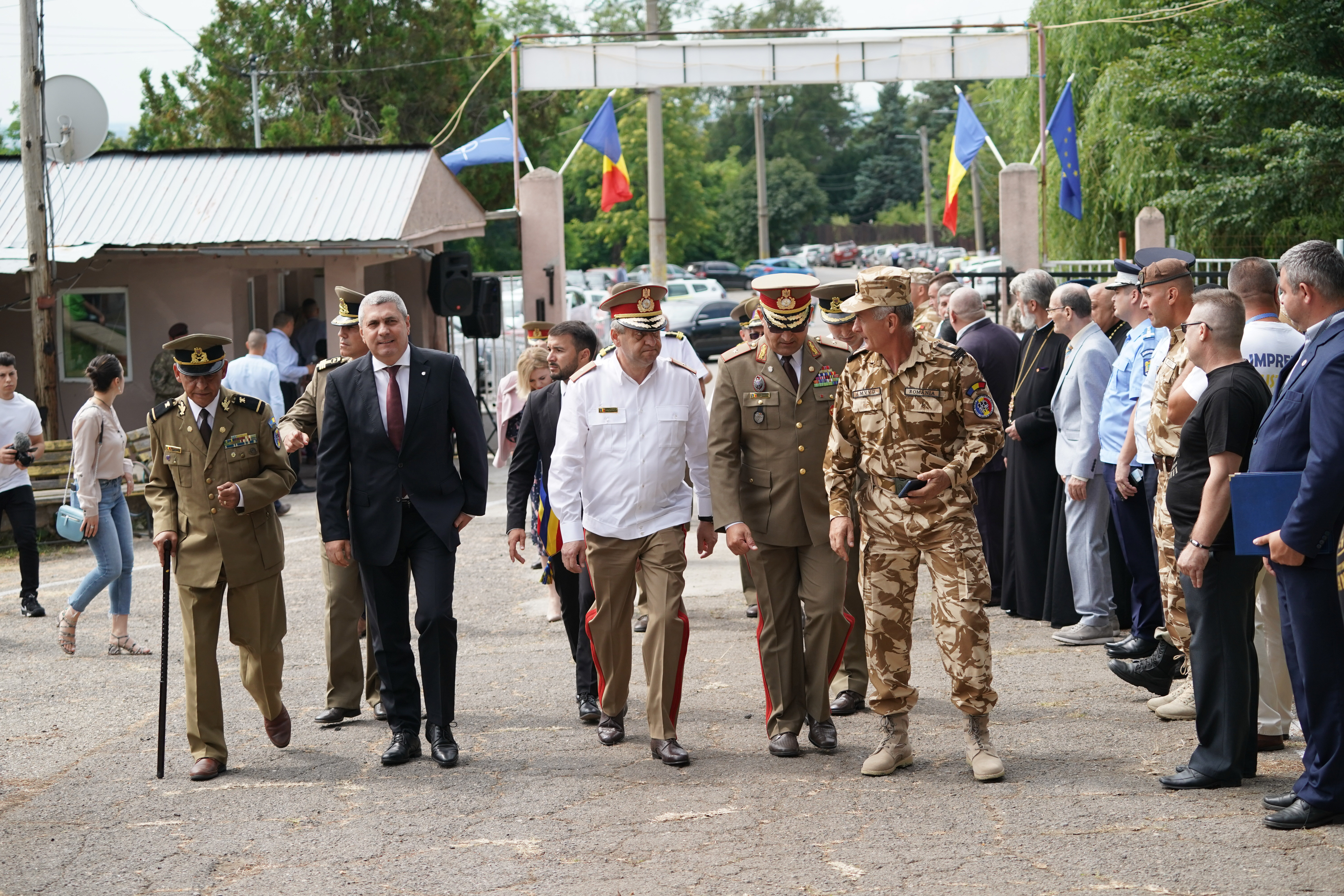 Inaugurarea Muzeului Veteranilor din cadrul Centrului de Refacere și Recuperare al Veteranilor din Teatrele de Operații, 24 Iulie 2021