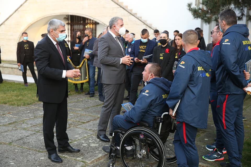 „Ștafeta Veteranilor” la Casa Regală, 12 Nov. 2021