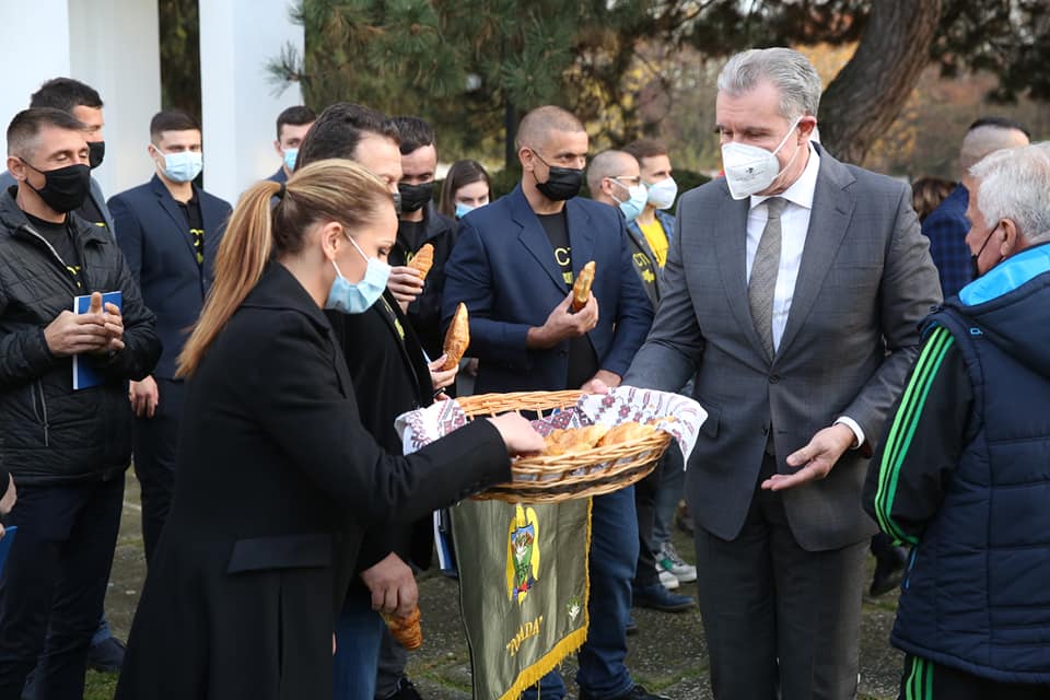 „Ștafeta Veteranilor” la Casa Regală, 12 Nov. 2021