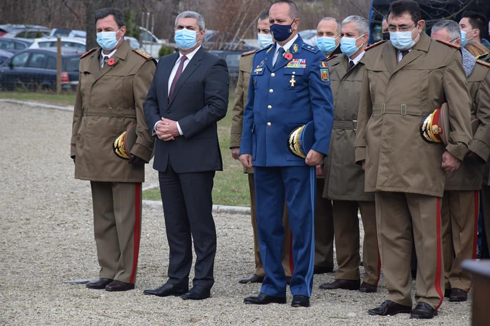 Ceremonia de comemorare a militarilor britanici și din Commonwealth decedați în cele două războaie mondiale, 14 Nov. 2021