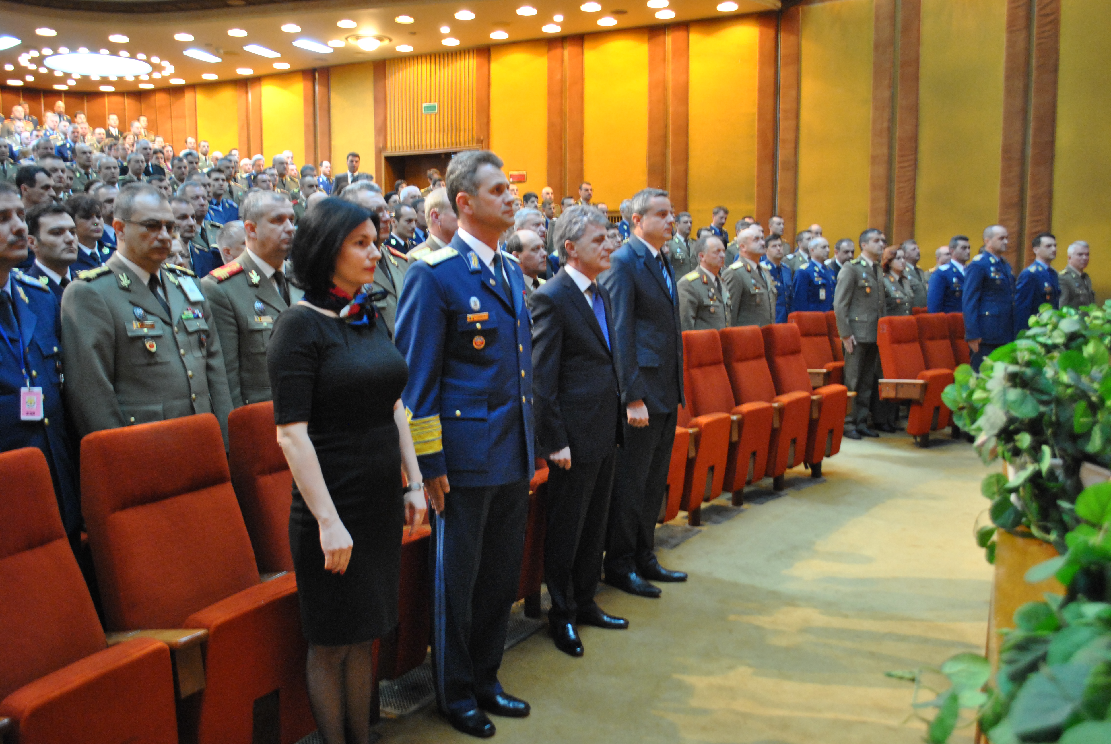 Ceremonie dedicată sublocotenentului p.m. Claudiu Constantin Vulpoiu