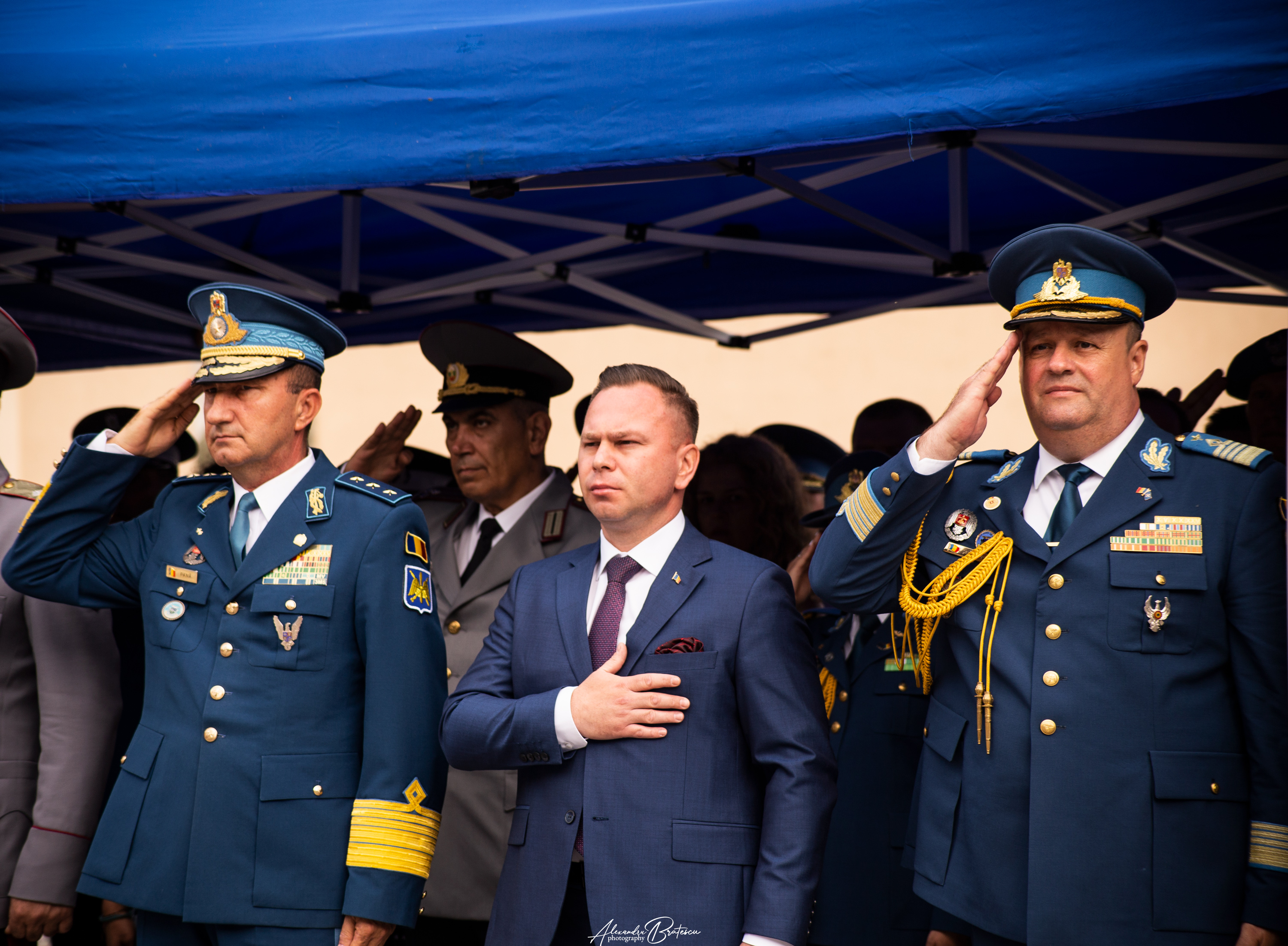 Ceremonie absolvire promoția 2022 „ Încoronarea de la Alba Iulia - 100” a Academiei Forțelor Aeriene „Henri Coandă”