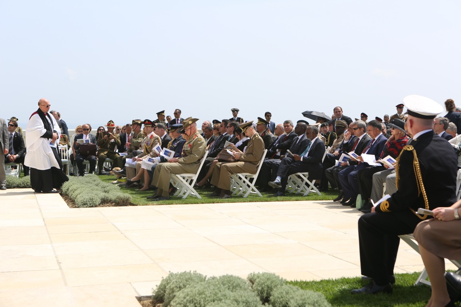 Ceremonialul prilejuit de cea de-a 99-a comemorare a Bătăliei de la Çanakkale - 1915, Turcia