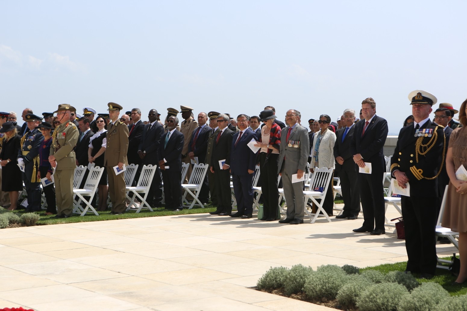 Ceremonialul prilejuit de cea de-a 99-a comemorare a Bătăliei de la Çanakkale - 1915, Turcia