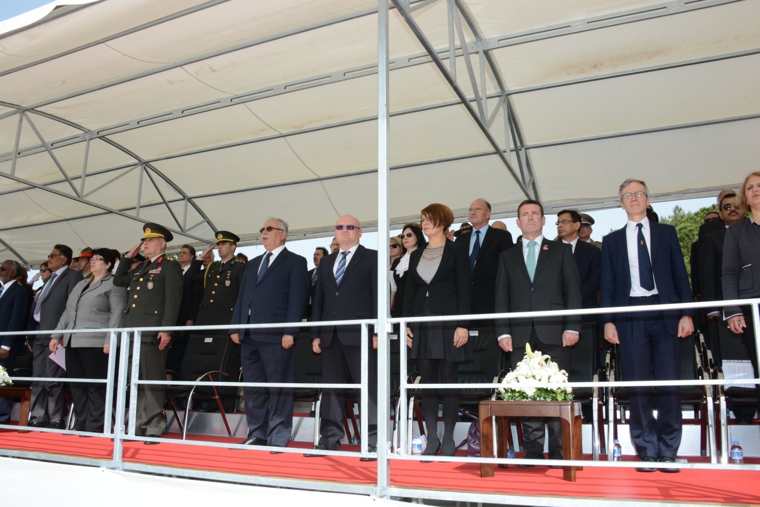 Ceremonialul prilejuit de cea de-a 99-a comemorare a Bătăliei de la Çanakkale - 1915, Turcia