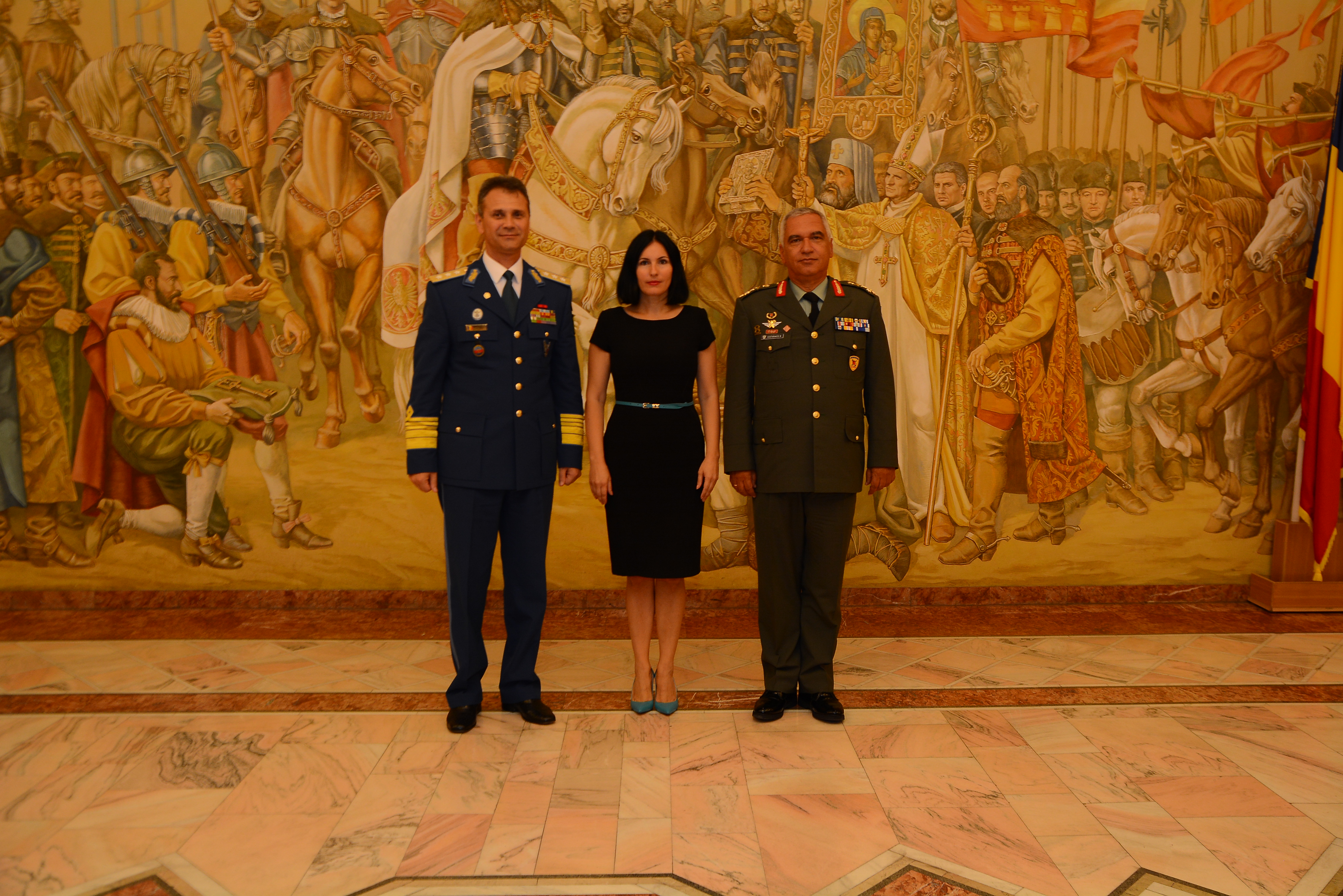 Vizita oficială a şefului Statului Major elen al Apărării, general Mikhail KOSTARAKOS