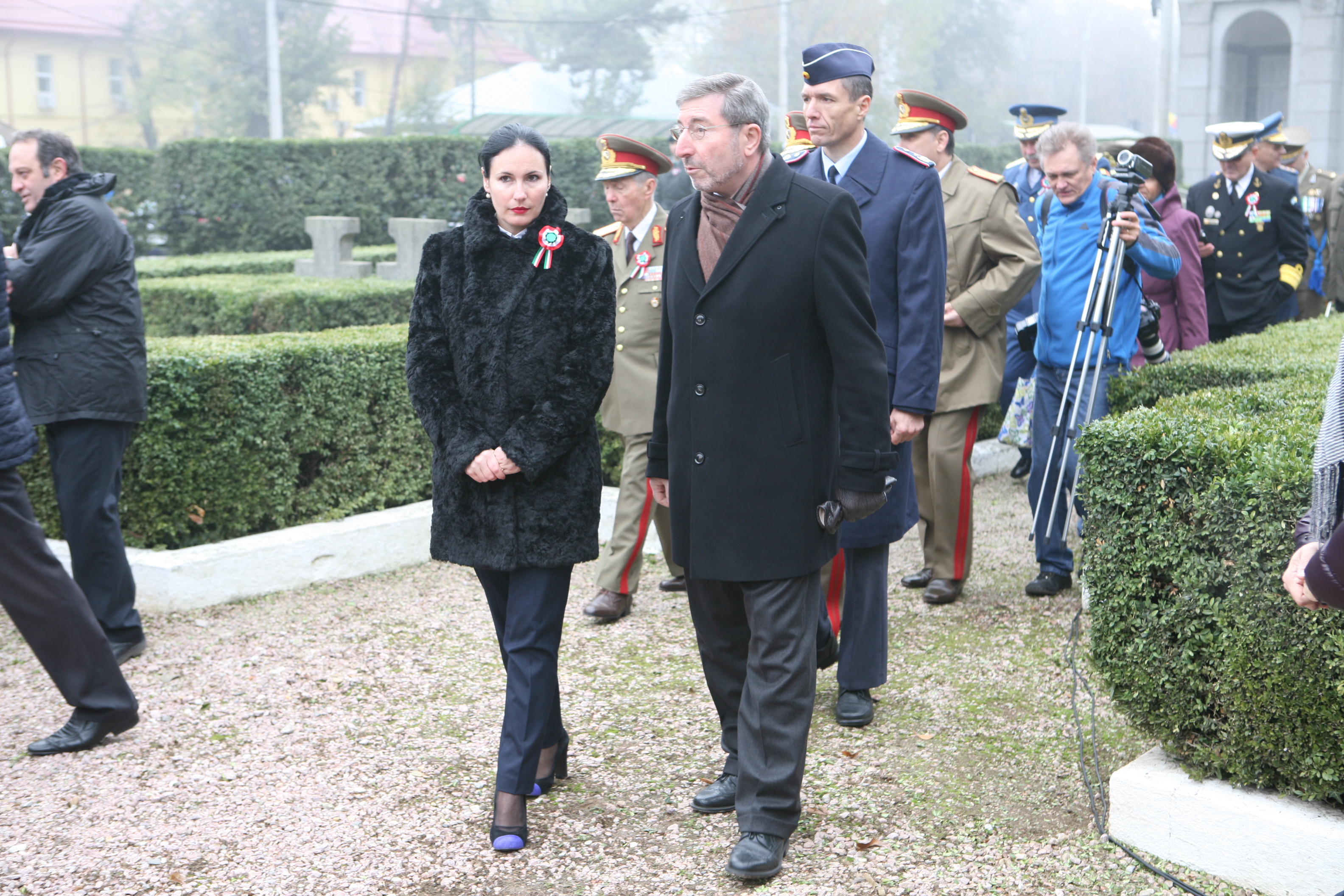 Ziua Forțelor Armate Italiene - Ceremonia militară de depuneri de coroane şi jerbe de flori 