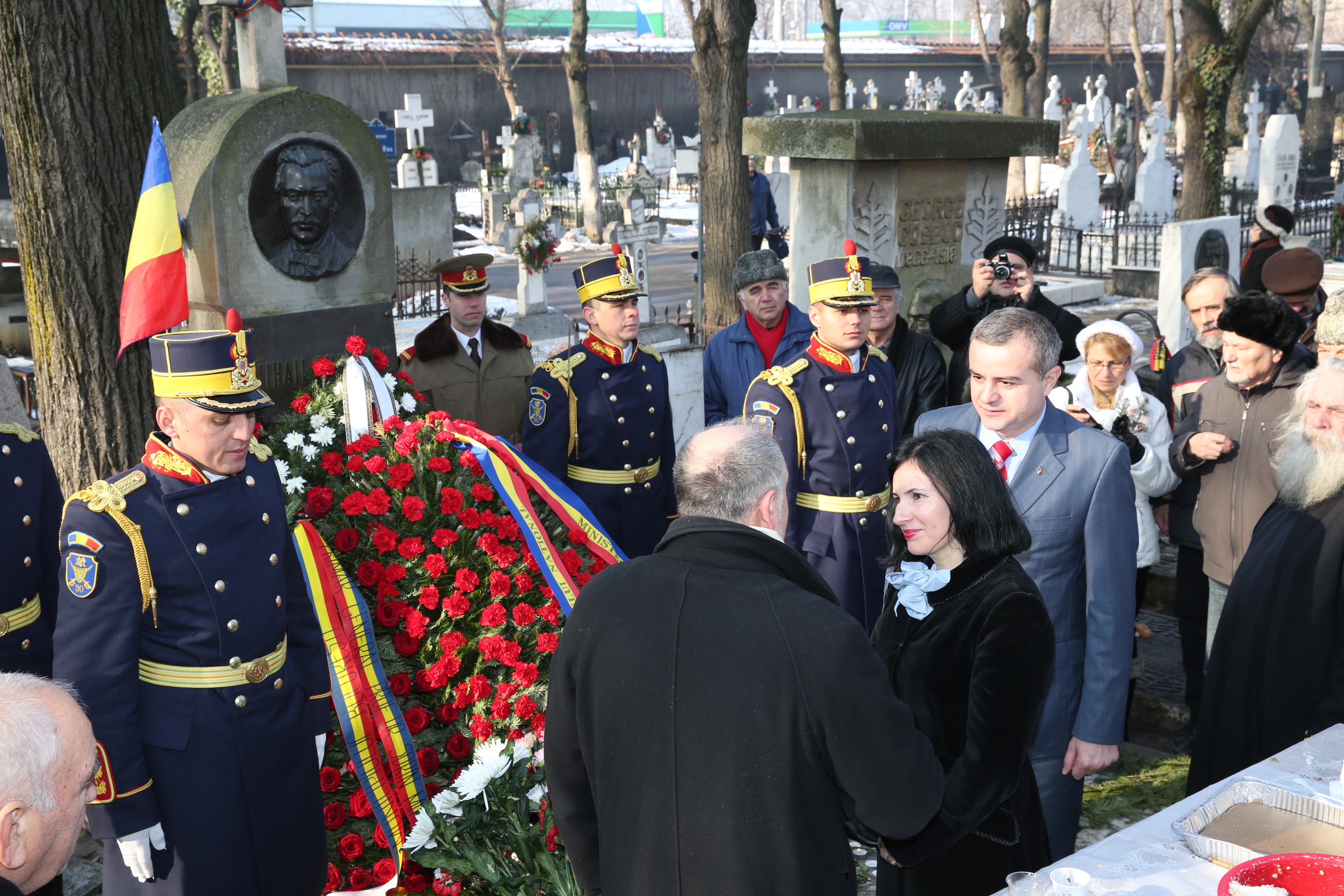 Omagierea a 165 de ani de la naşterea poetului național Mihai Eminescu - 15 ianuarie 2015