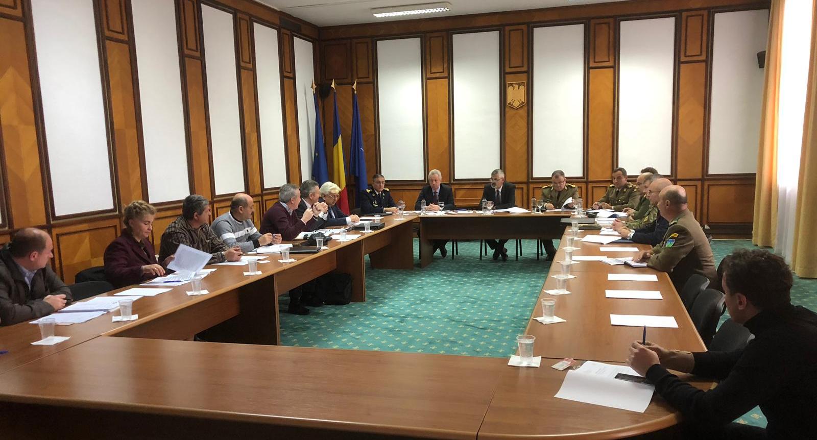 Ședința Comisiei de Dialog Social a Ministerului Apararii Naționale din data de 22 Nov. 2018 