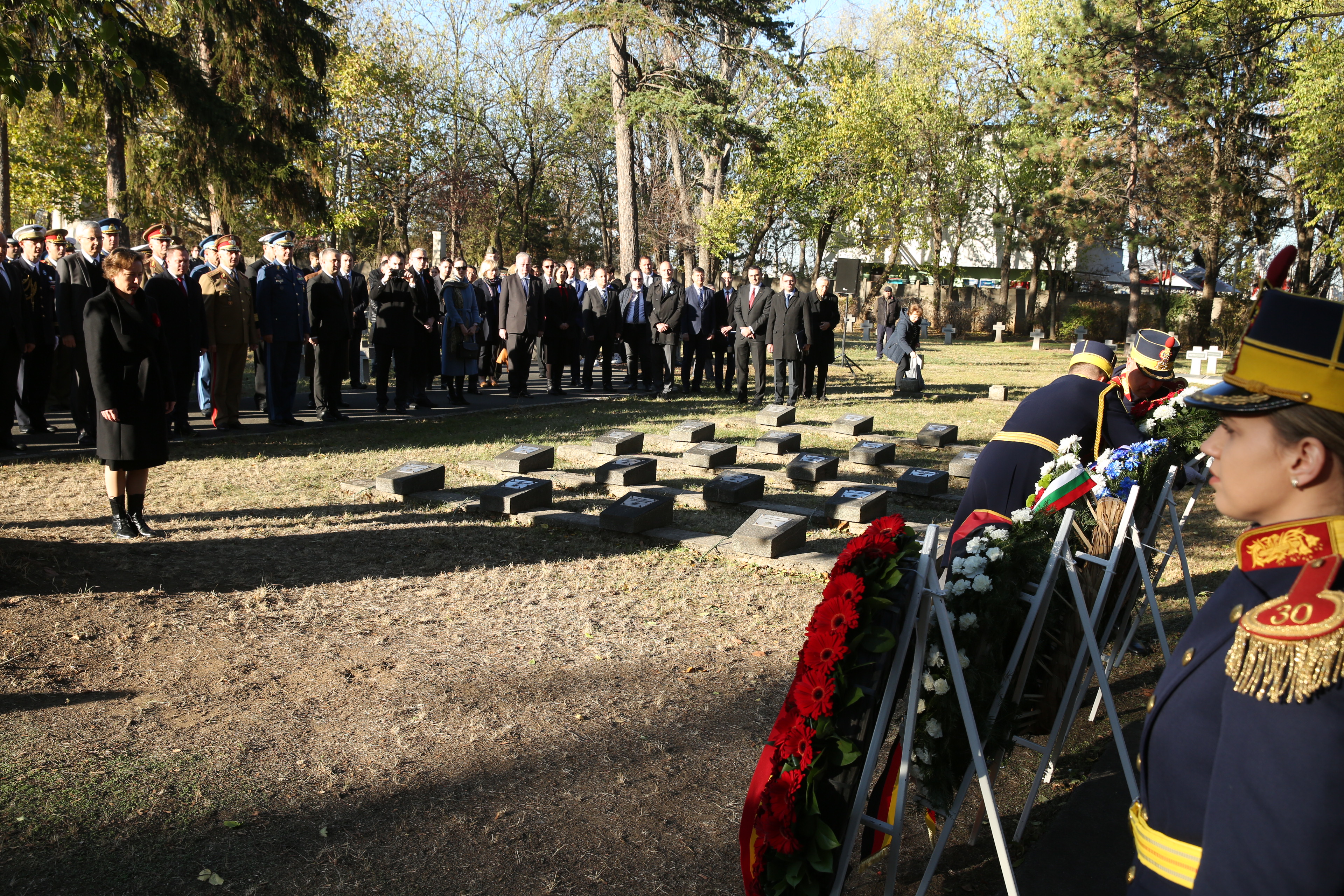 Ceremonia de comemorare a Armistițiului Primului Război Mondial, 13 nov. 2023