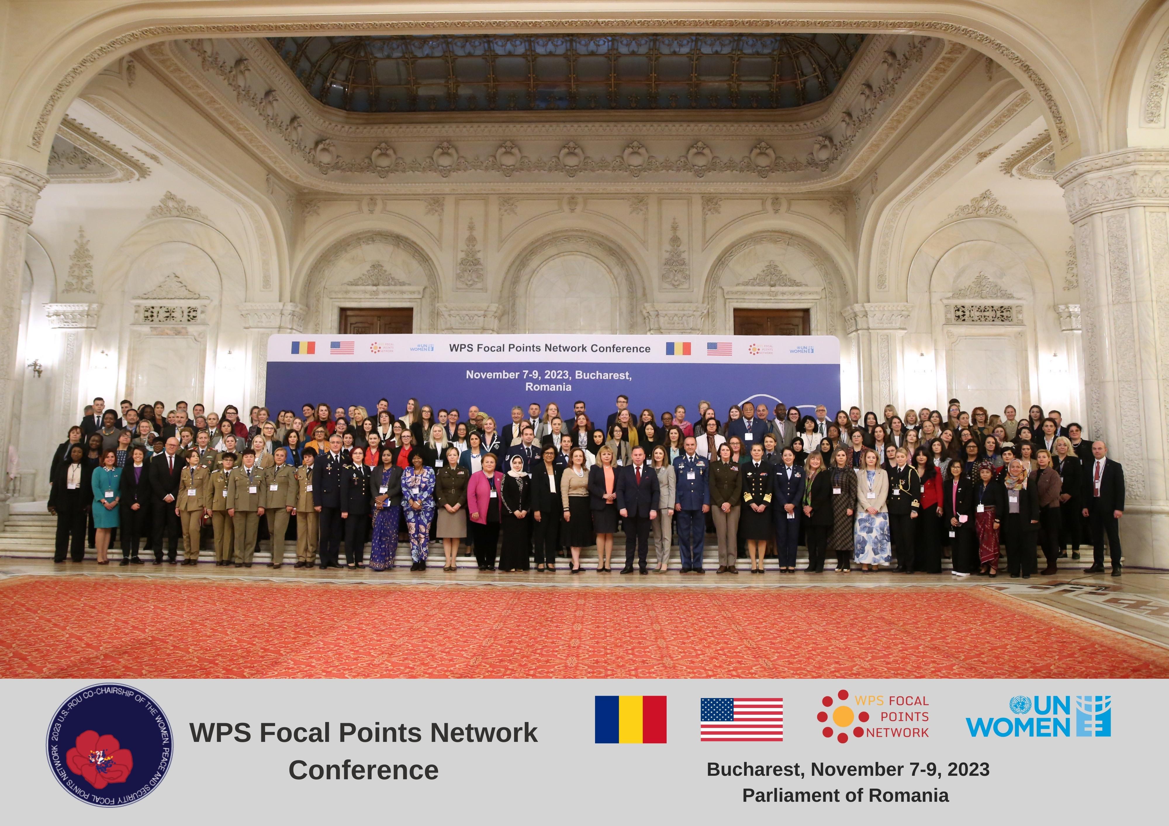 Conferința Punctelor focale naționale pe domeniul Femeile, pacea și securitatea, 7 nov. 2023