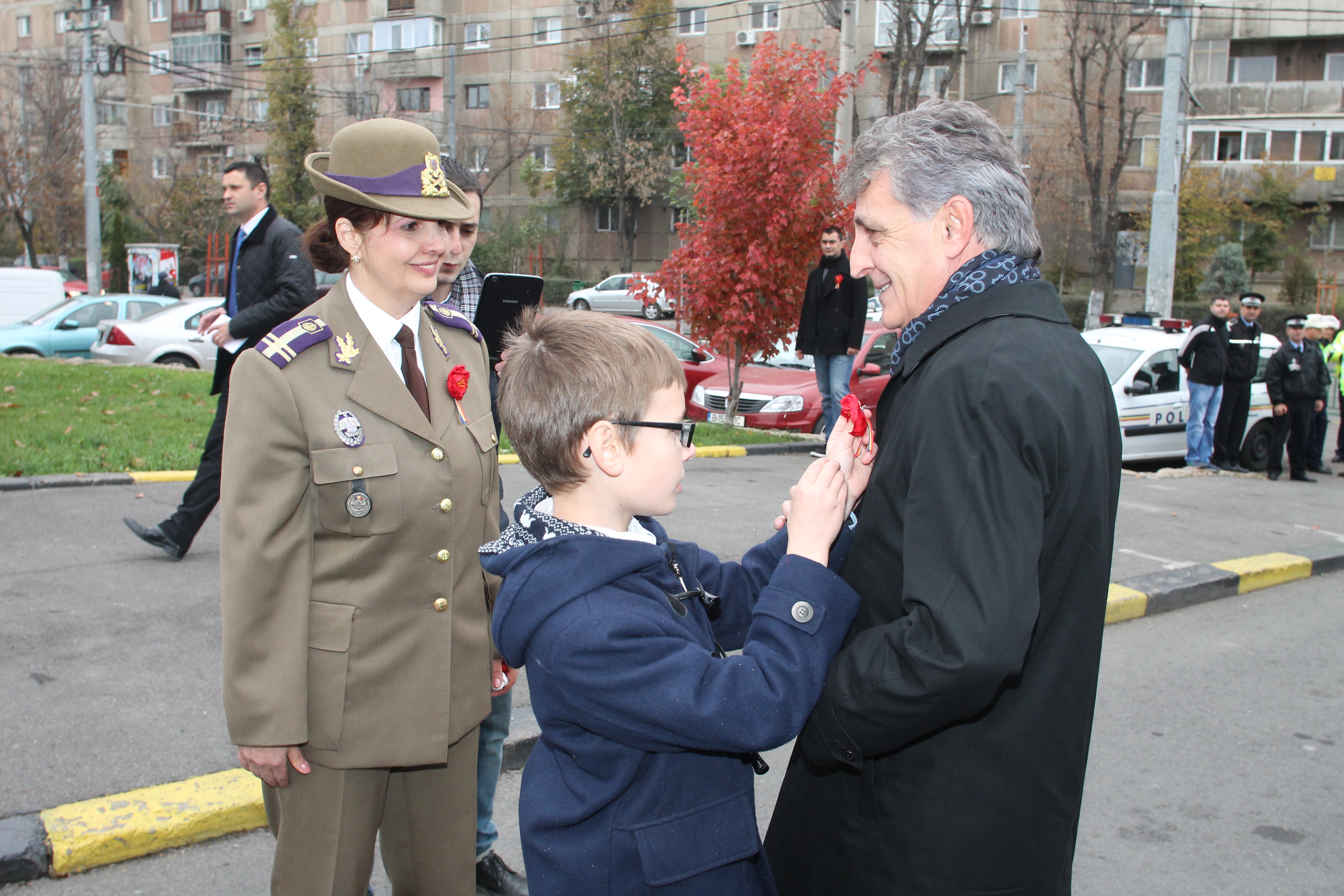 Ceremonia dedicată Zilei Veteranilor la Monumentul eroilor căzuți în teatrele de operații şi pe teritoriul României