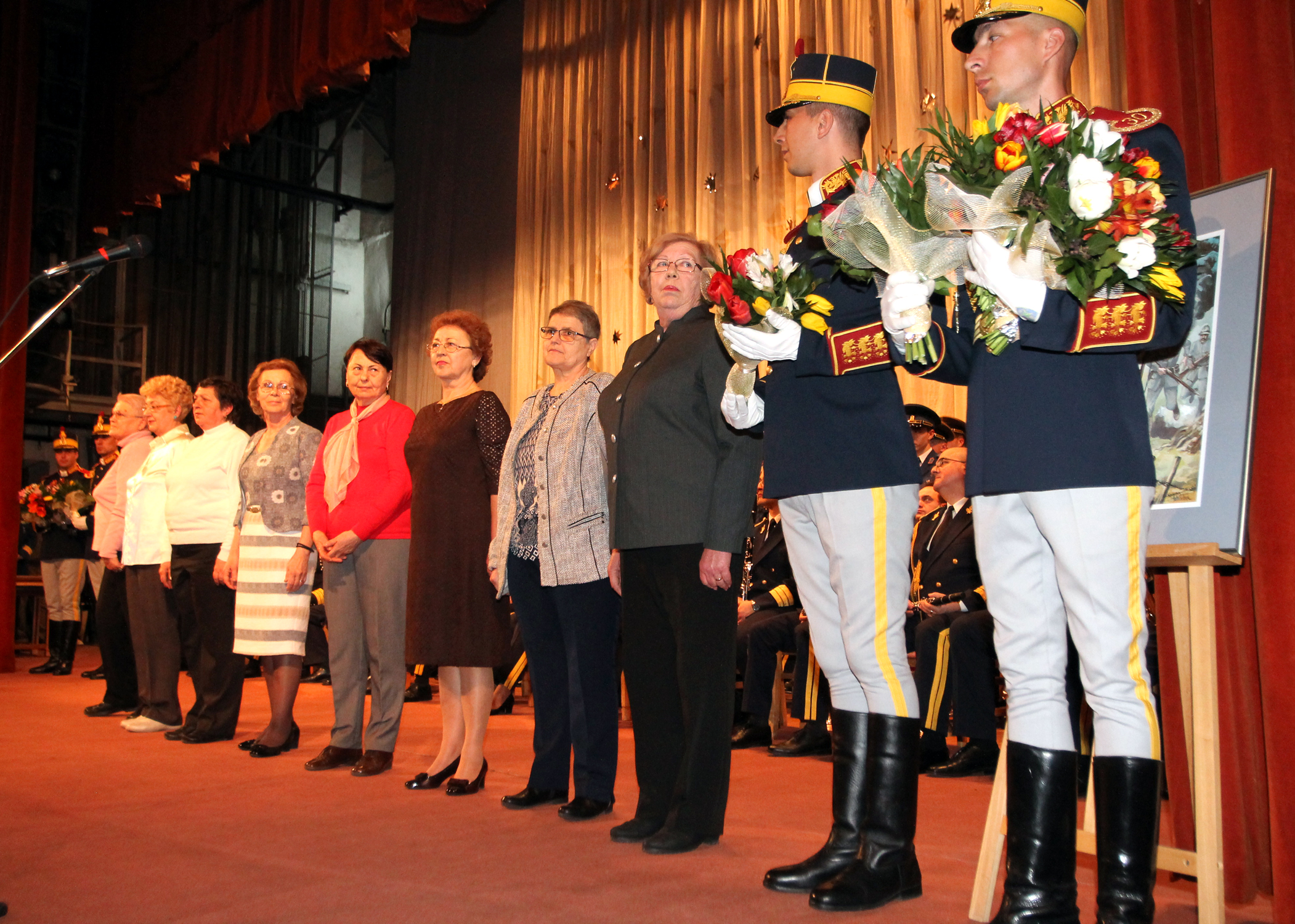 Omagiu adus Ecaterinei Teodoroiu, prima femeie ofițer combatant din Armata Română - 17 martie 2017