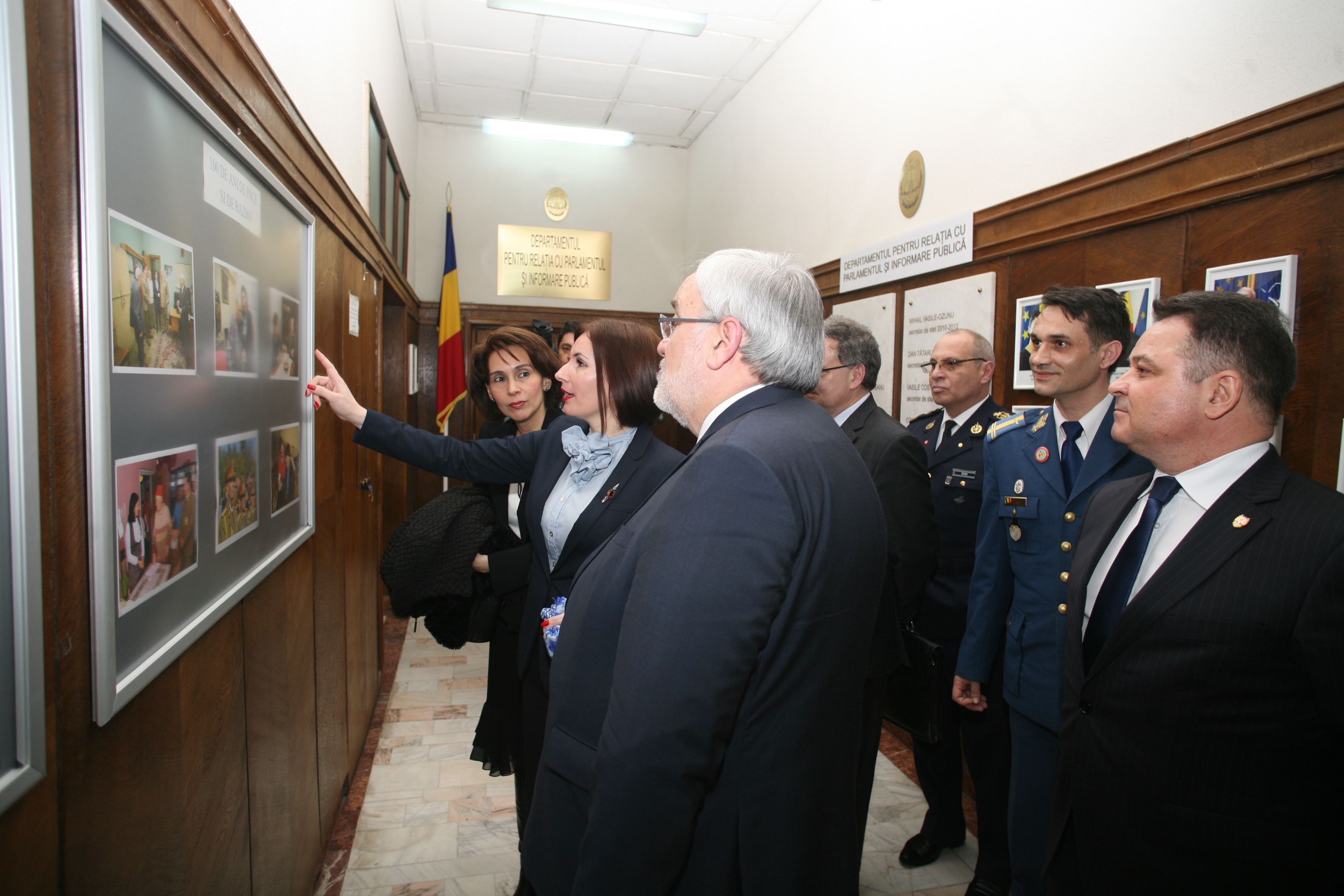 Vizita domnului Jean-Marc Todeschini, Secretar de Stat 'cu rang de Ministru delegat' pentru Veterani și Memorie în Ministerul Apărării al Franței - 12 martie 2015 