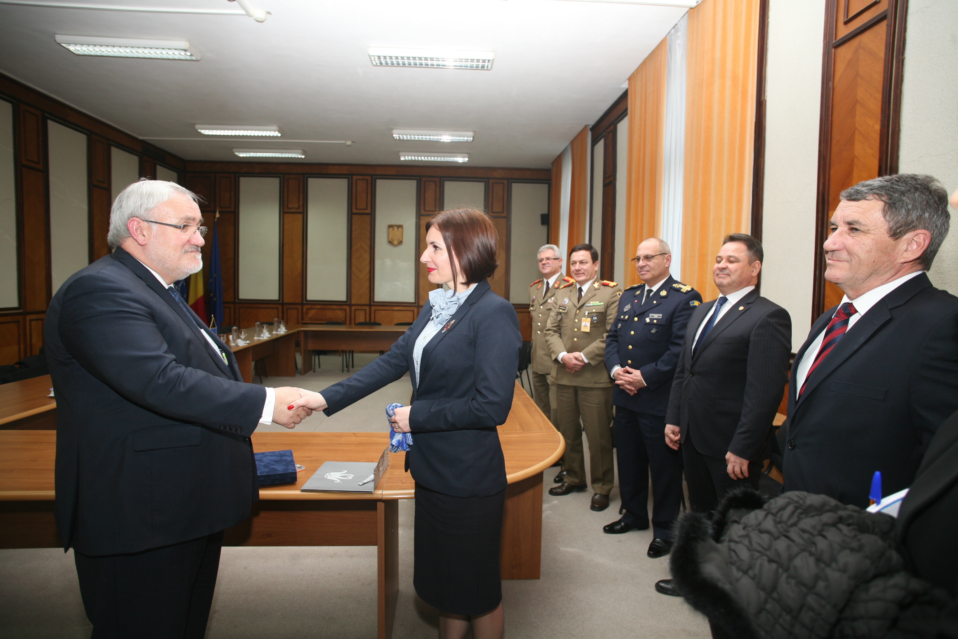 Vizita domnului Jean-Marc Todeschini, Secretar de Stat 'cu rang de Ministru delegat' pentru Veterani și Memorie în Ministerul Apărării al Franței - 12 martie 2015 